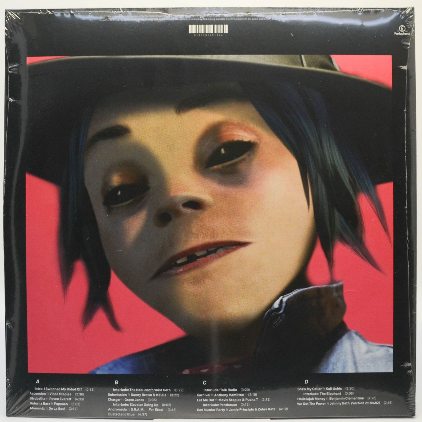 Gorillaz — Humanz (2LP), 2017