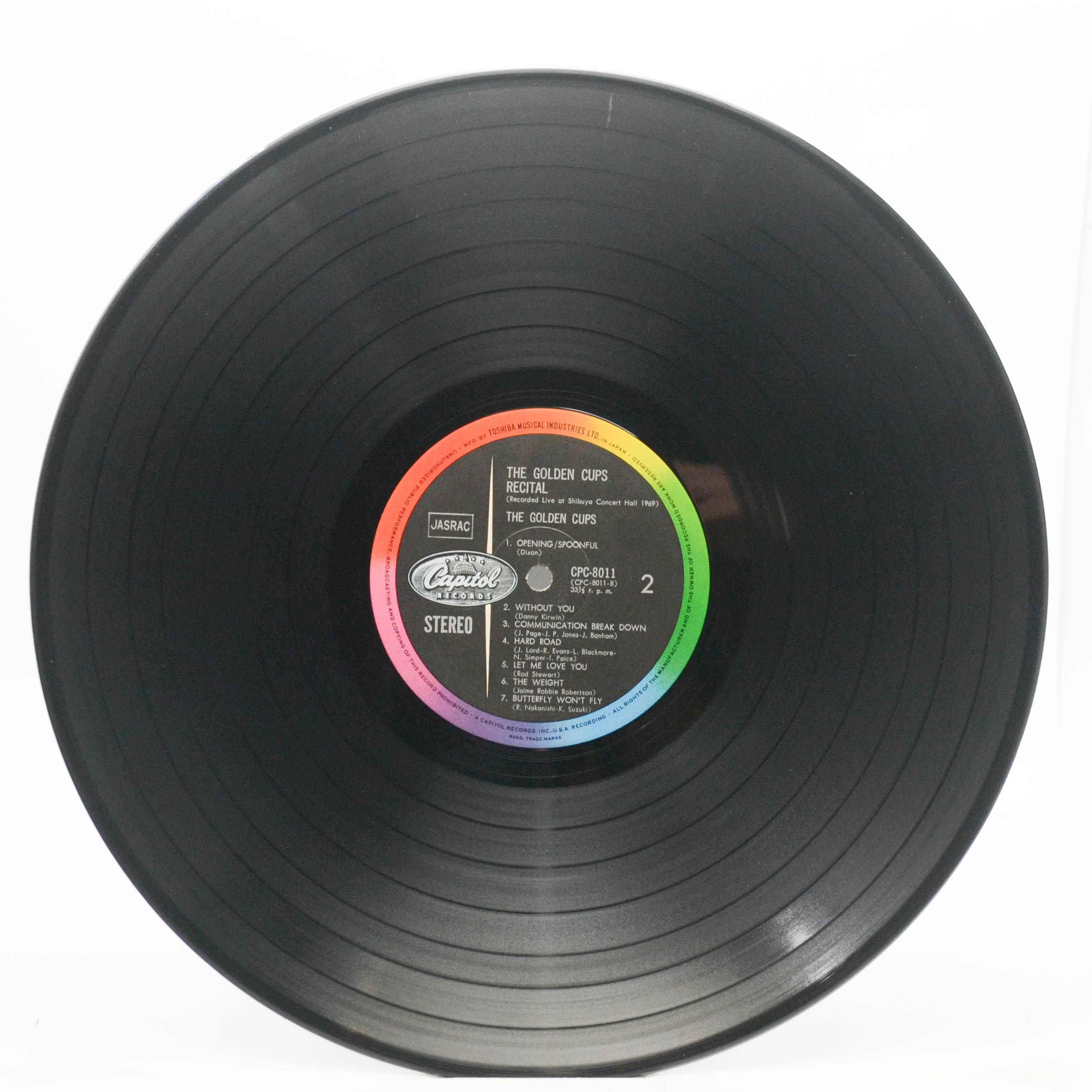 Golden Cups — Recital, 1969