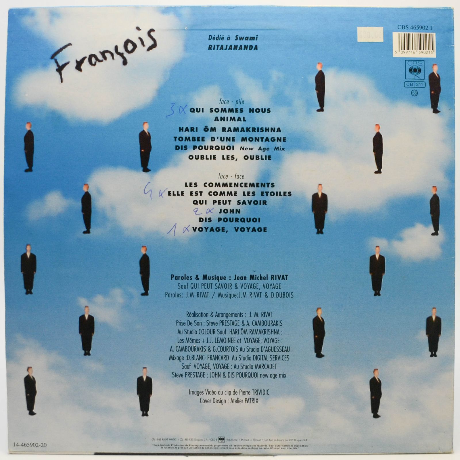 Desireless — François, 1989