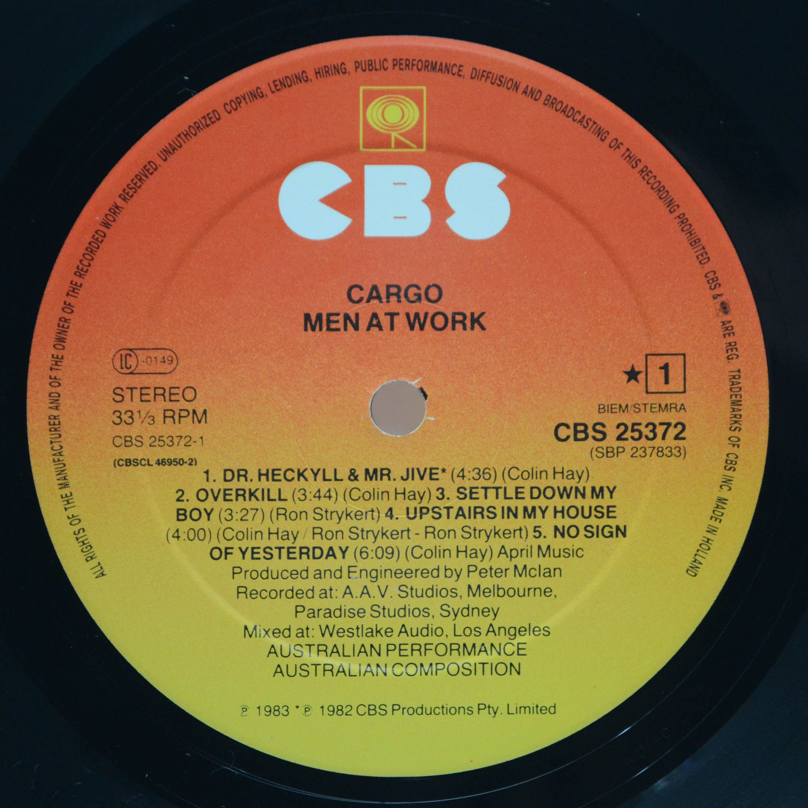 Men At Work — Cargo, 1983