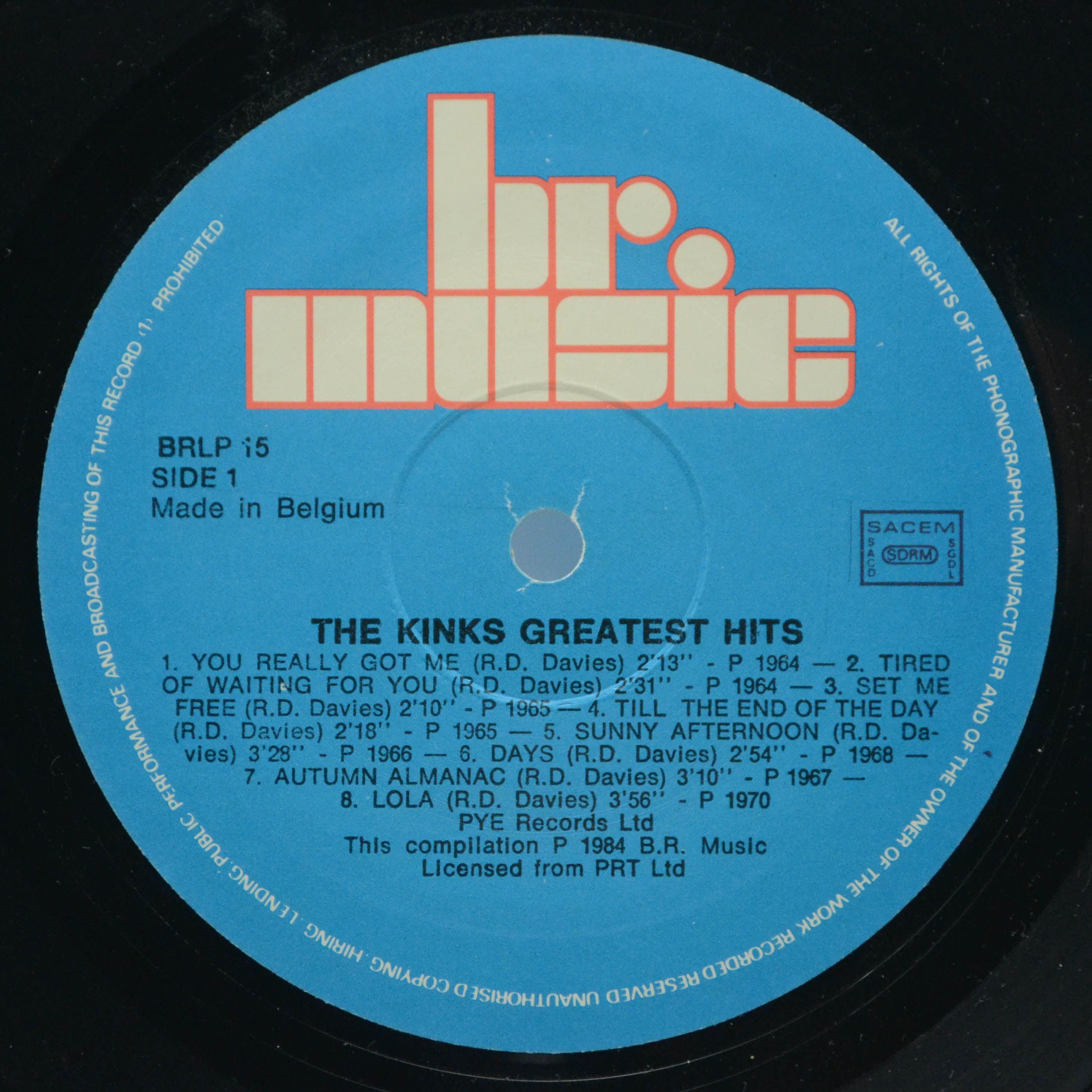 Kinks — Greatest Hits, 1985