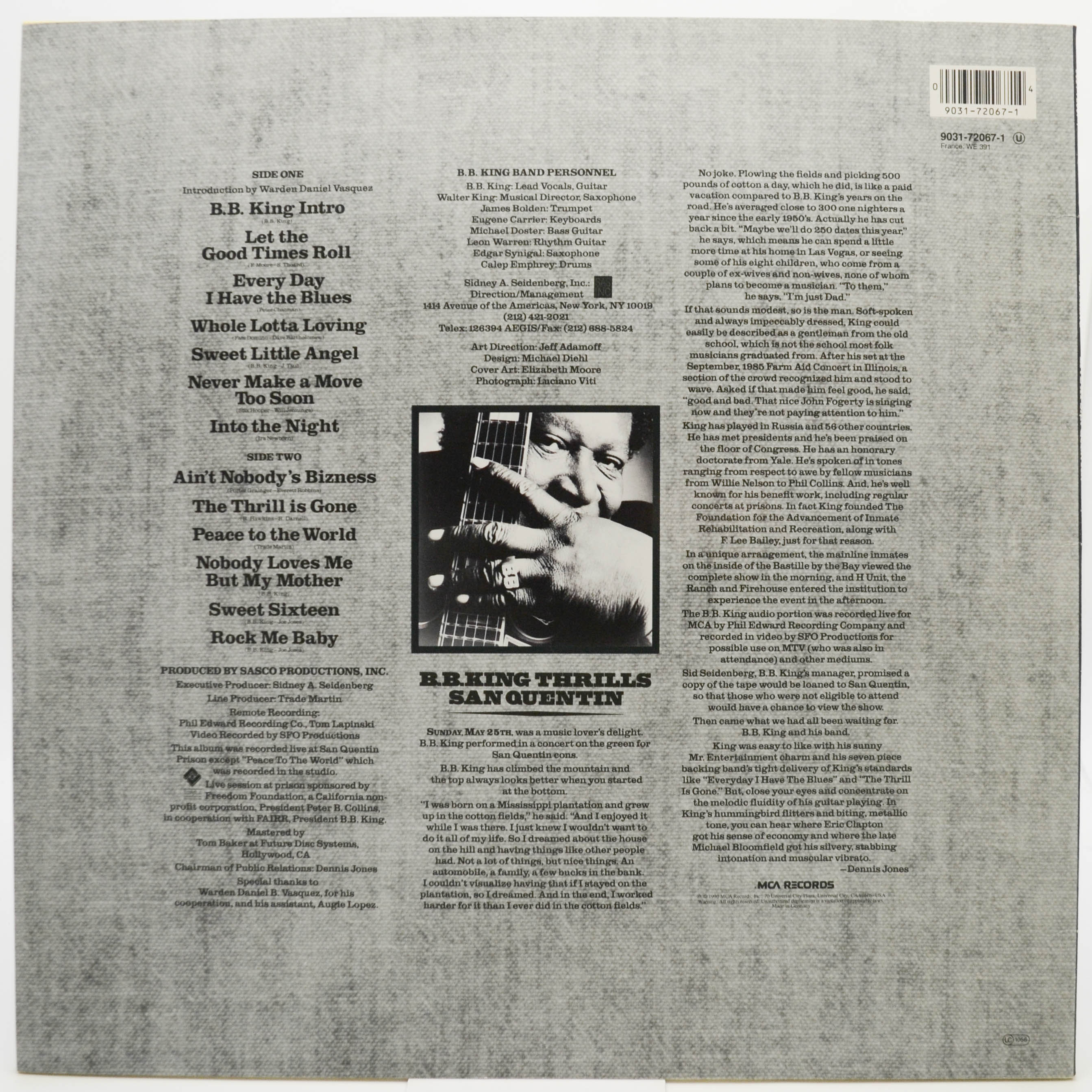 B.B. King — Live At San Quentin, 1990