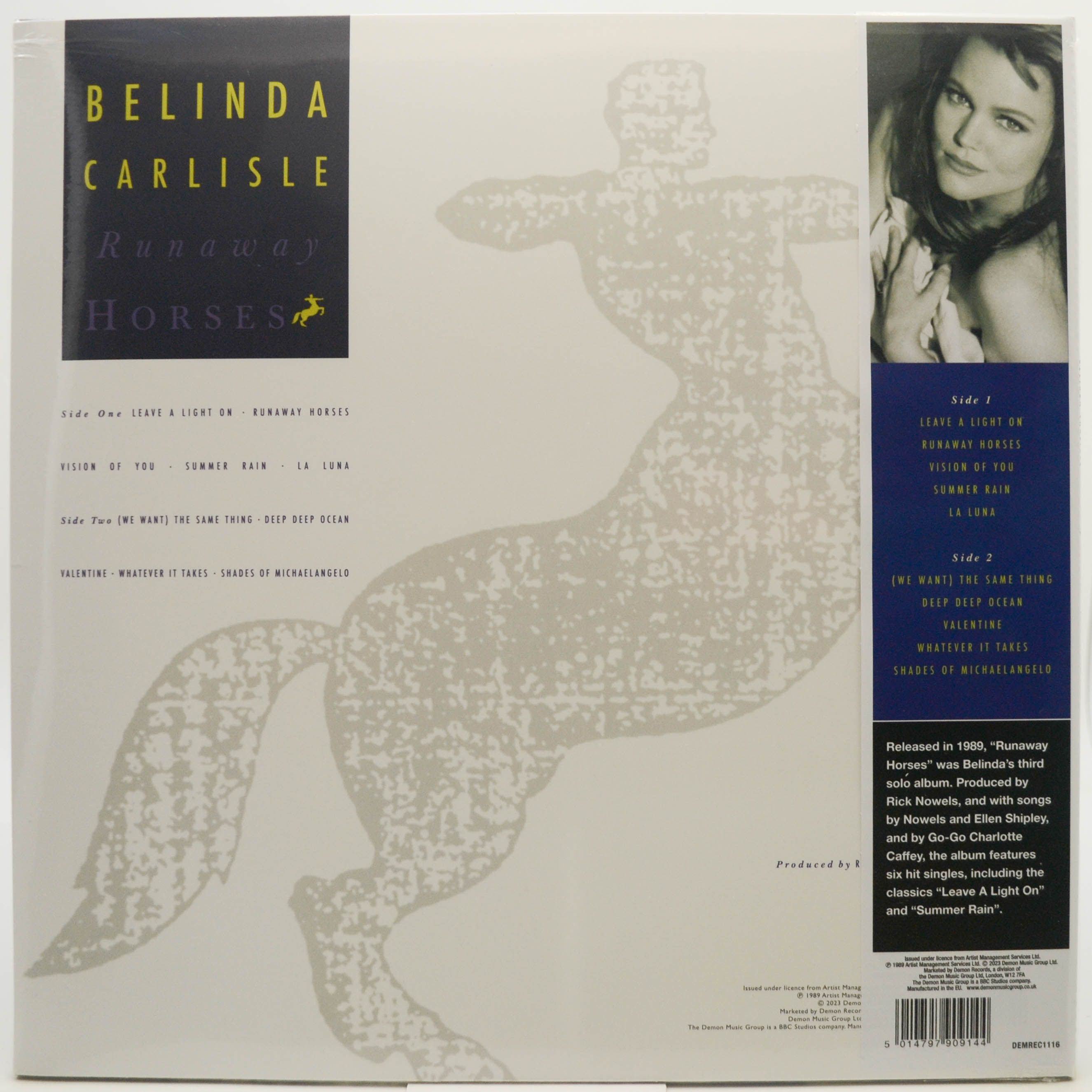 Belinda Carlisle — Runaway Horses, 1989