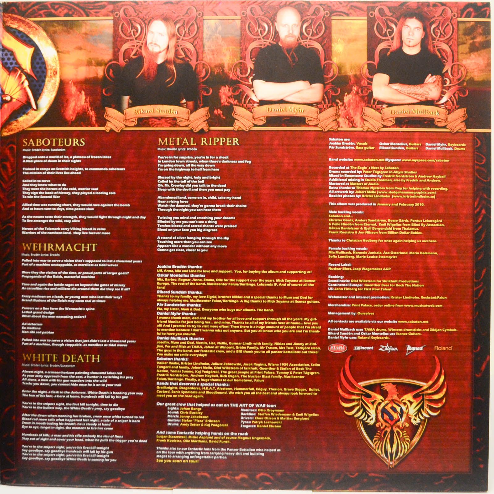 Sabaton — Coat Of Arms, 2010