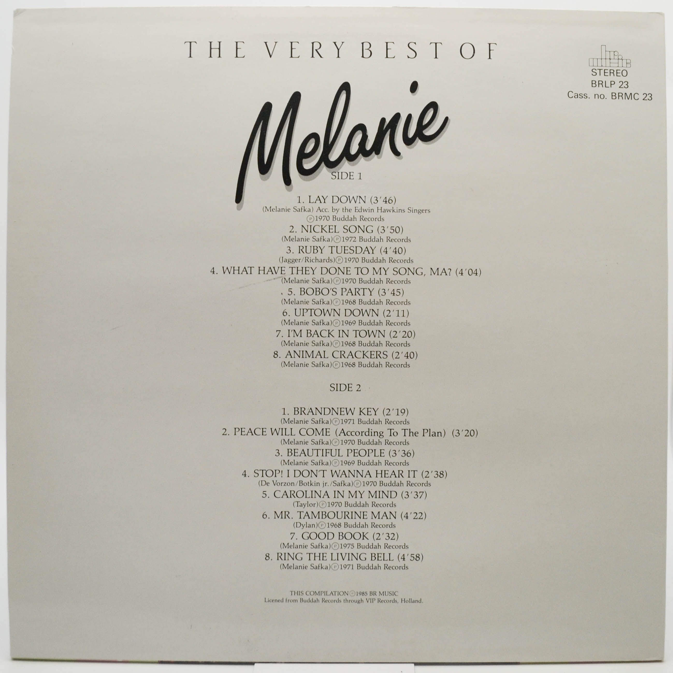 Melanie — The Very Best Of Melanie, 1985