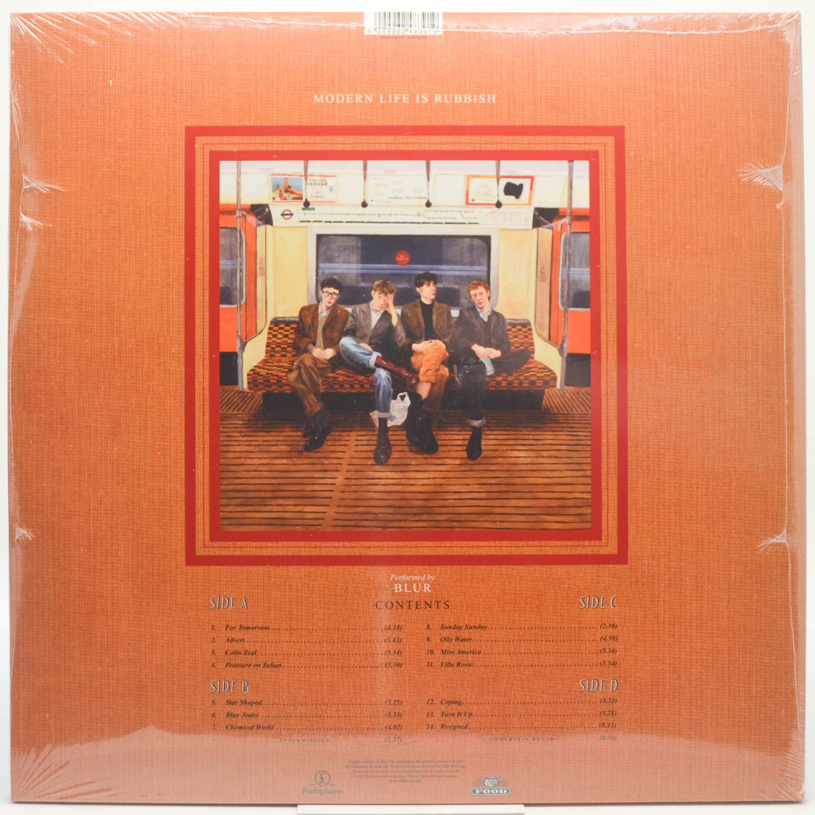 Blur — Modern Life Is Rubbish (2LP), 1993