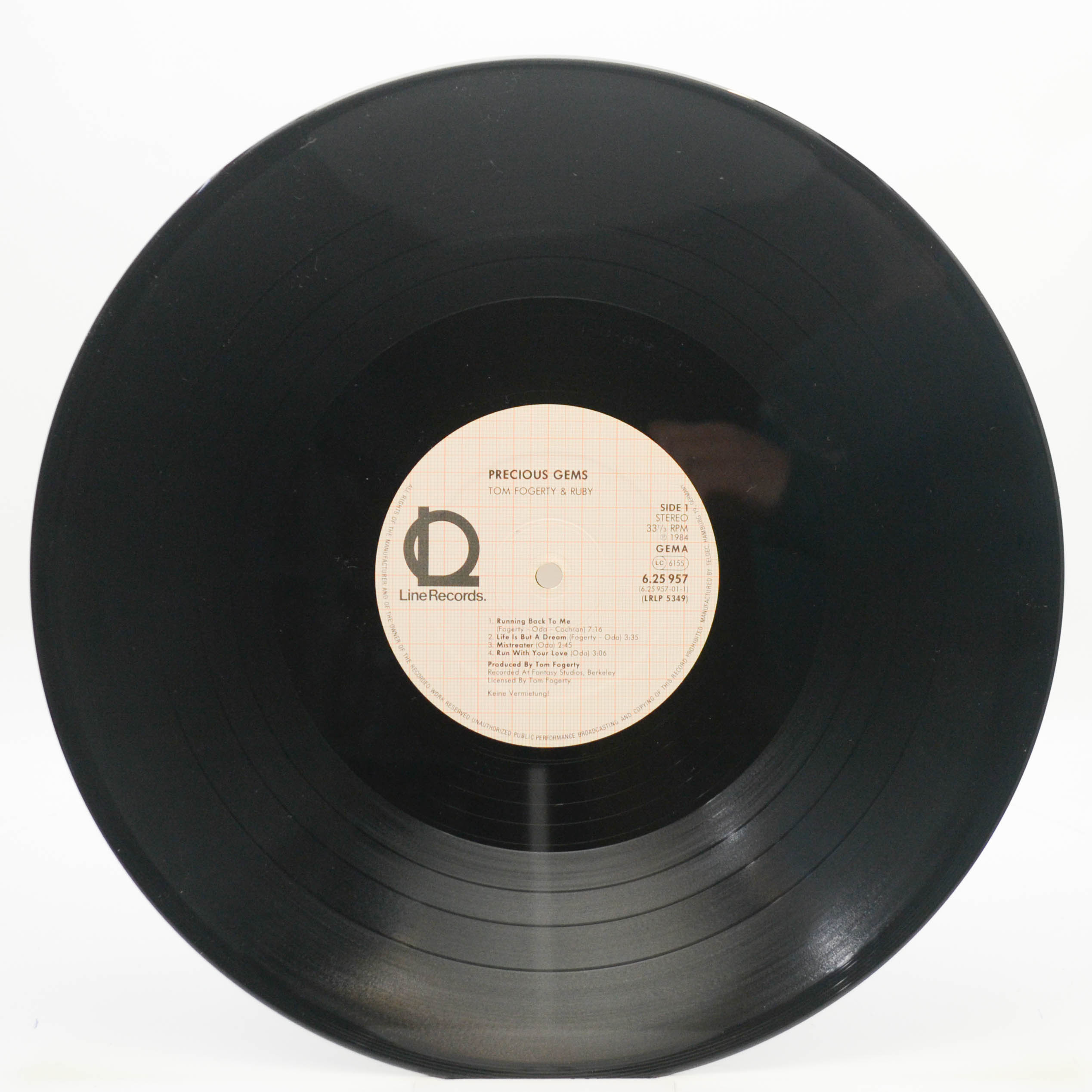 Tom Fogerty + Ruby — Precious Gems, 1984