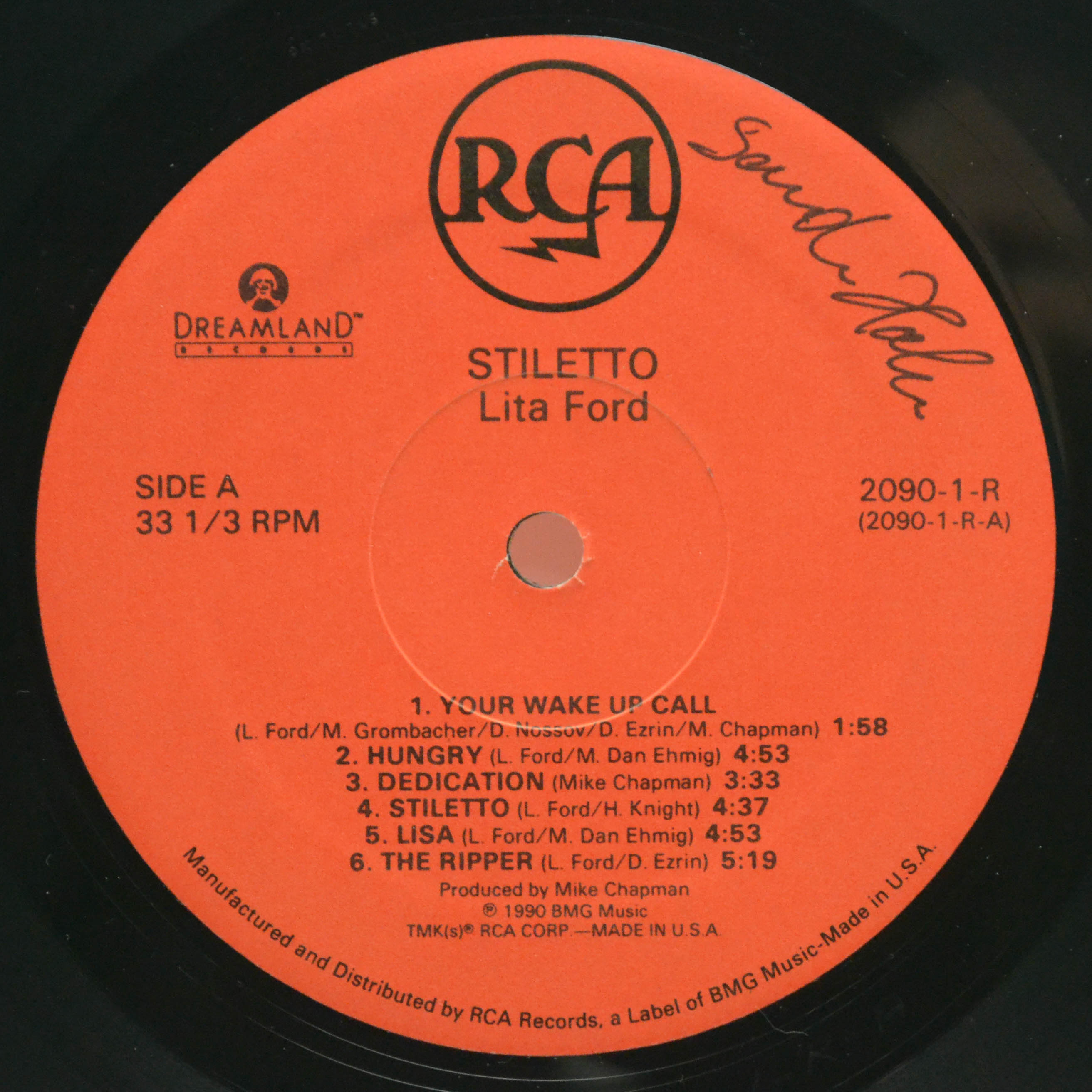 Lita Ford — Stiletto, 1990