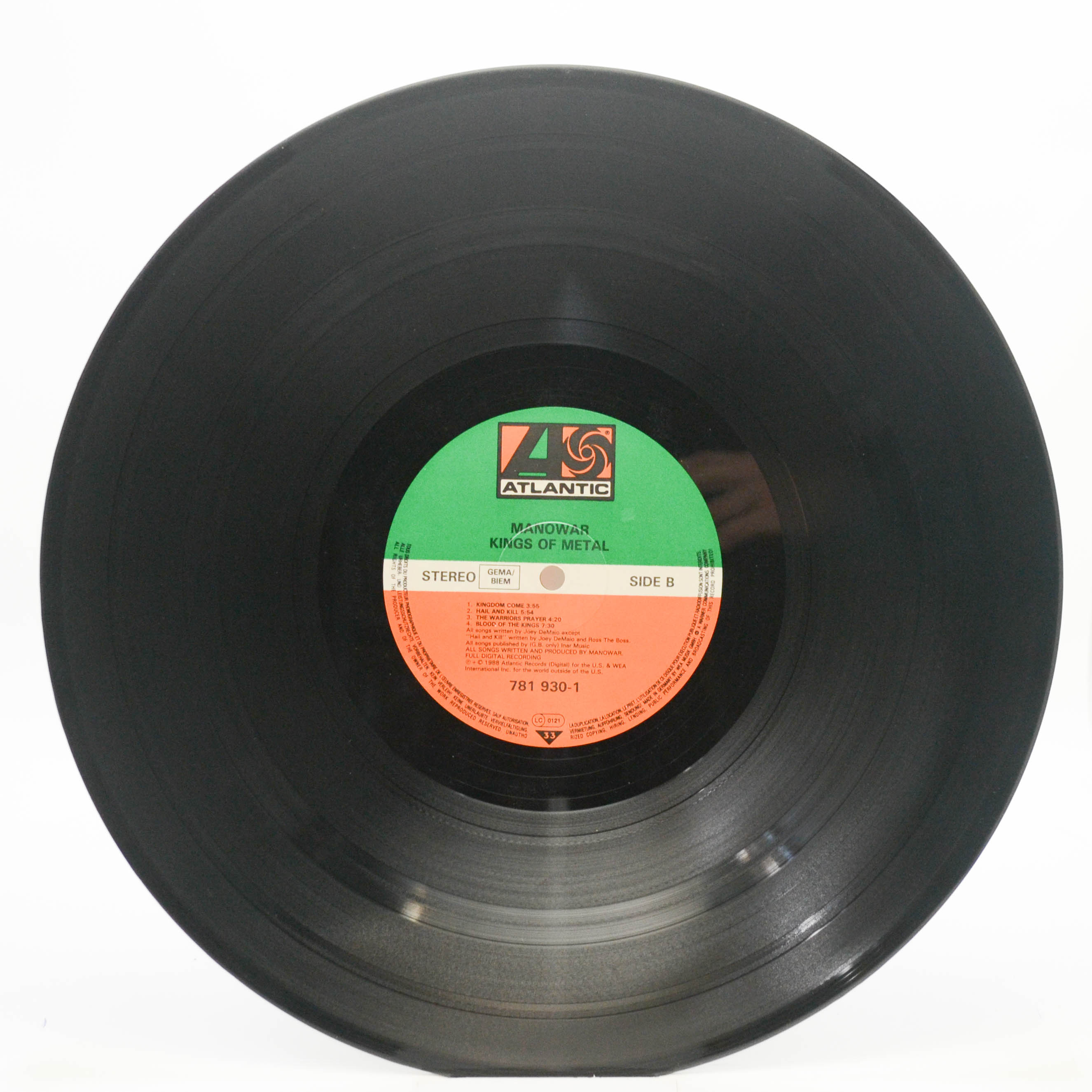 Manowar — Kings Of Metal, 1988