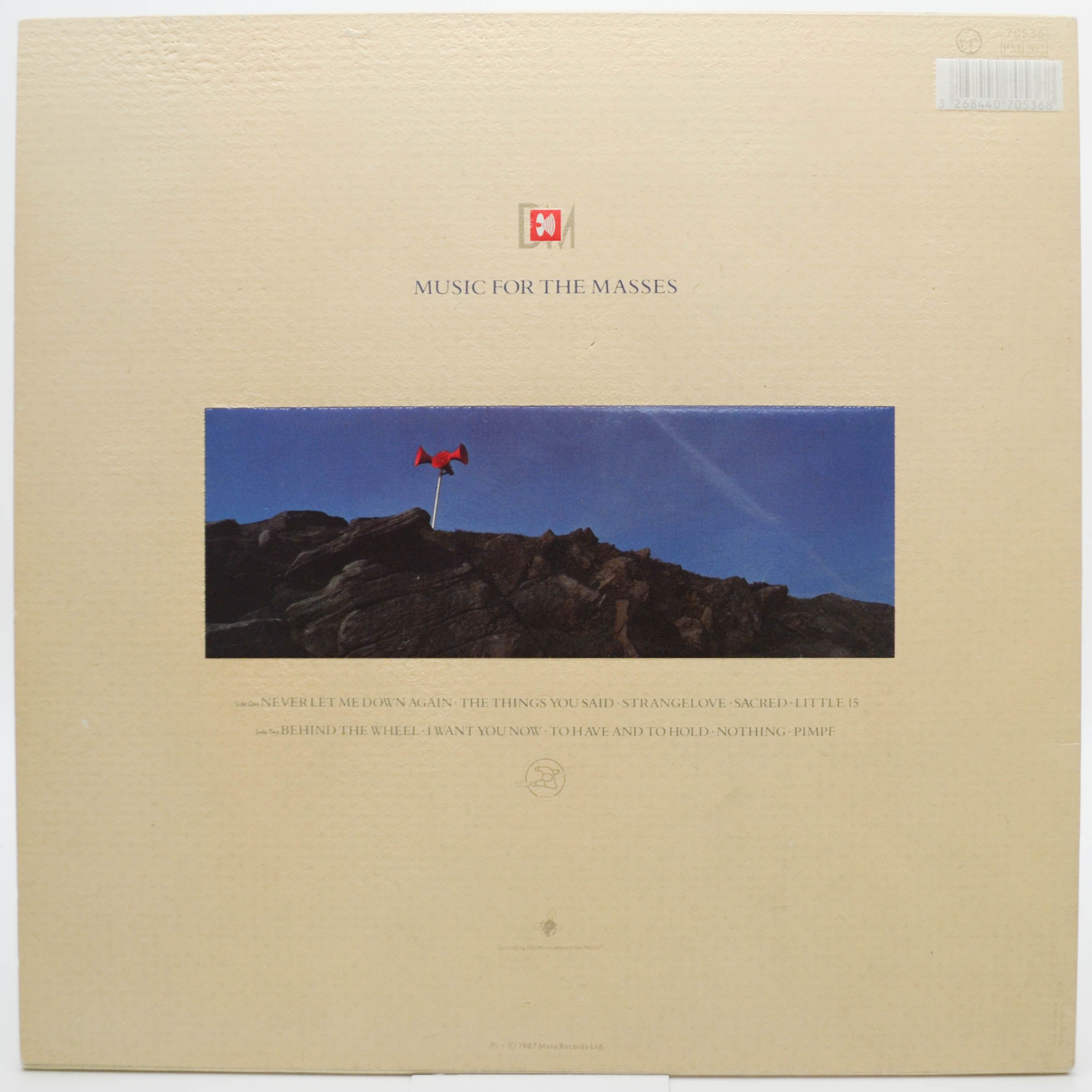 Depeche Mode — Music For The Masses, 1987