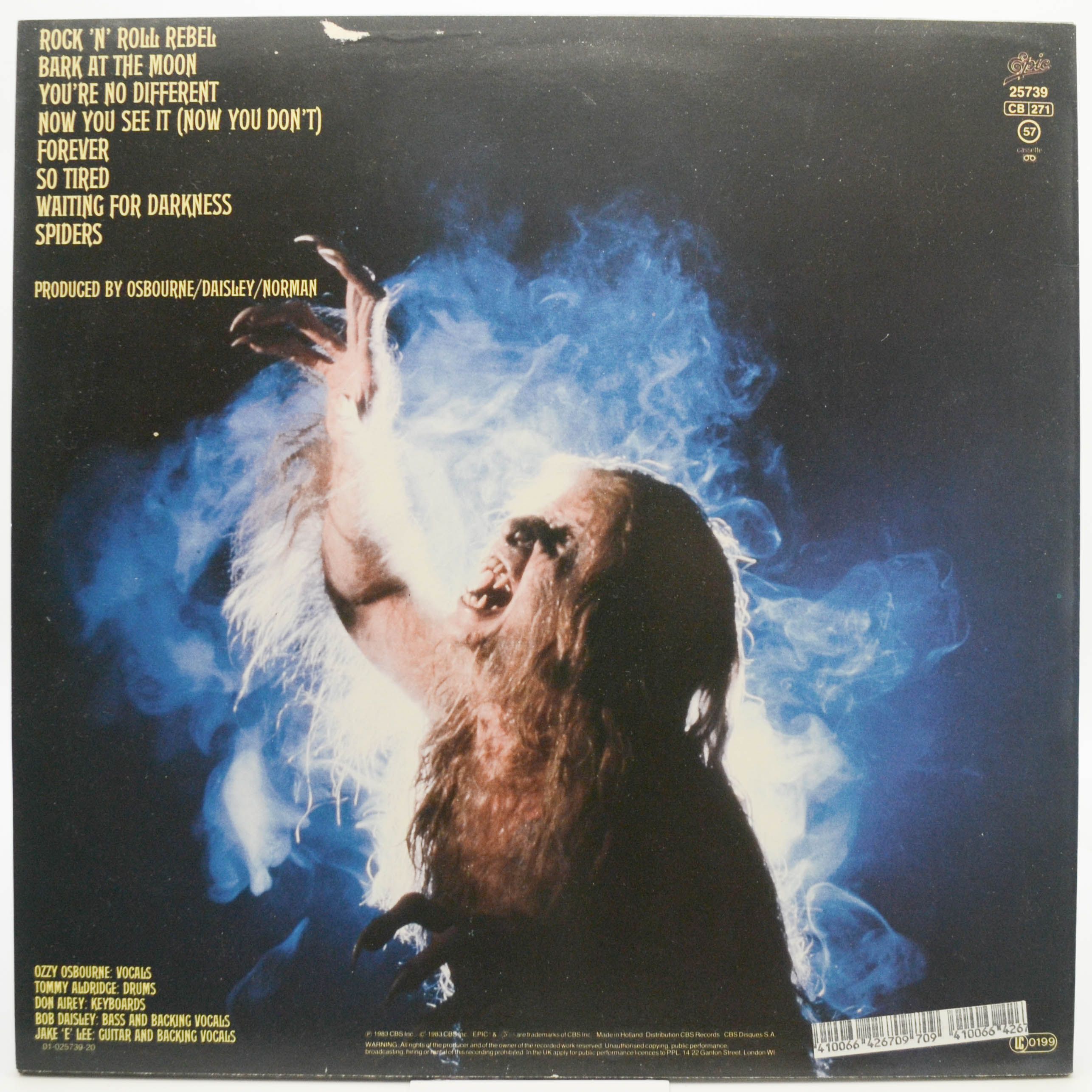 Ozzy Osbourne — Bark At The Moon, 1983