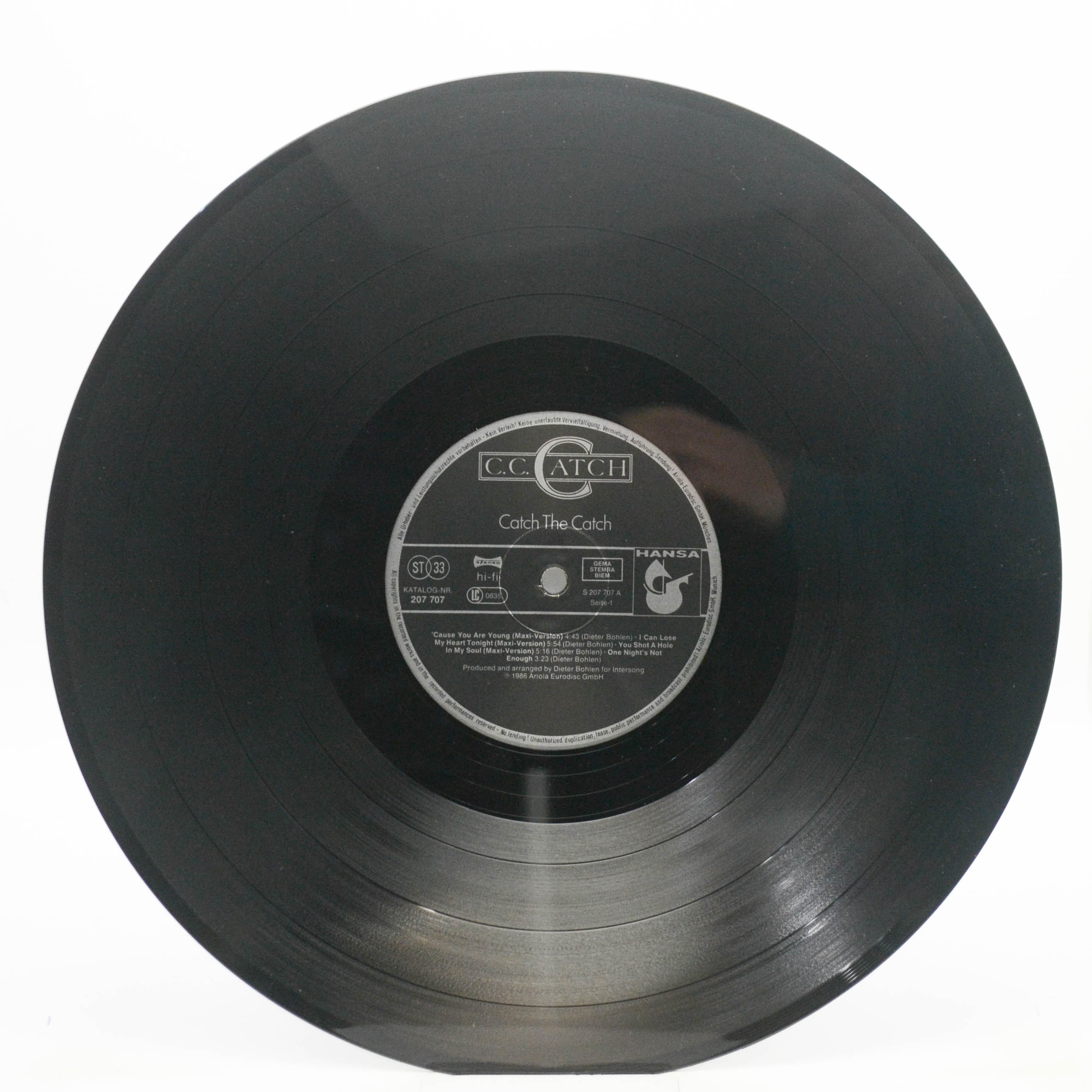 C.C. Catch — Catch The Catch, 1986