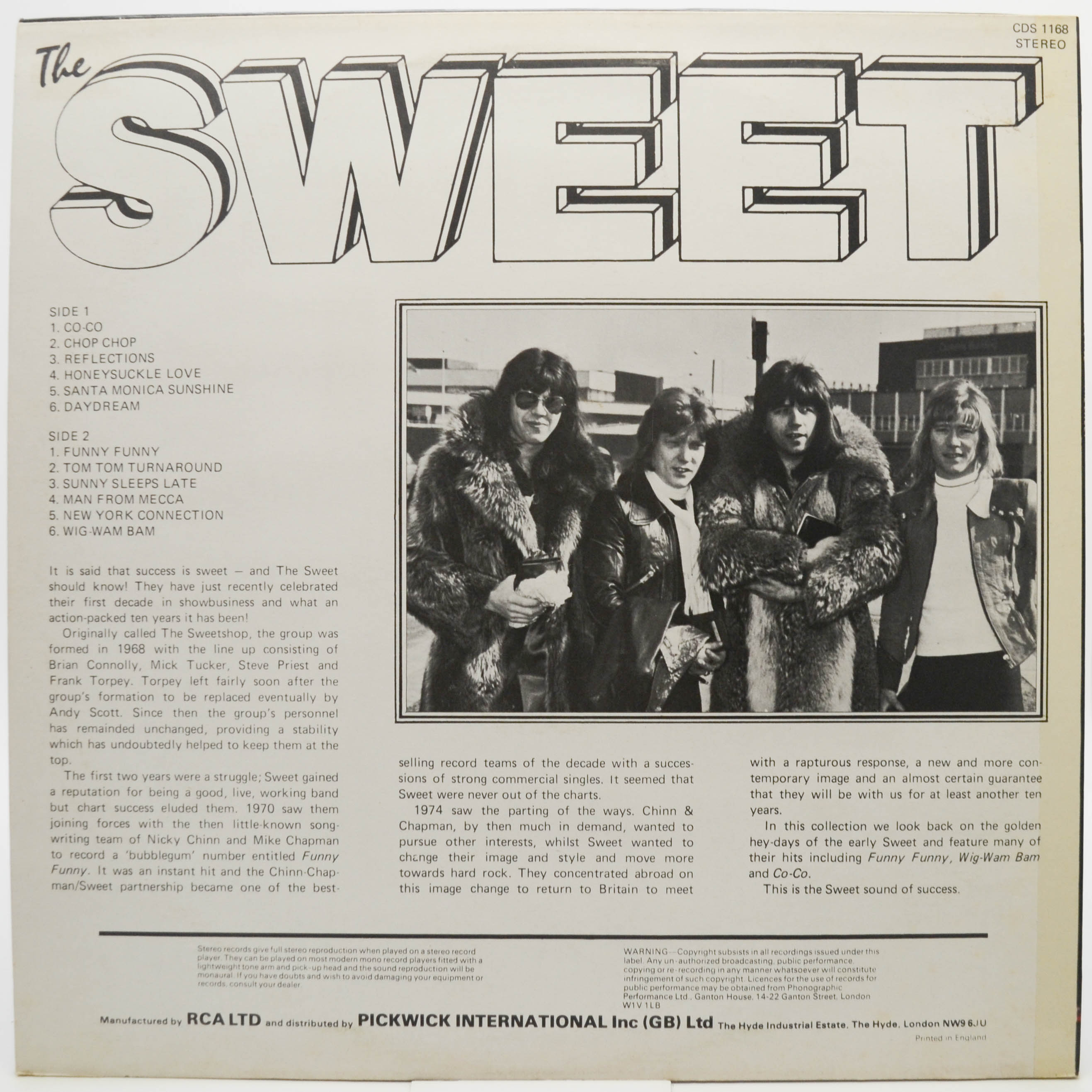 Sweet — The Sweet (UK), 1978