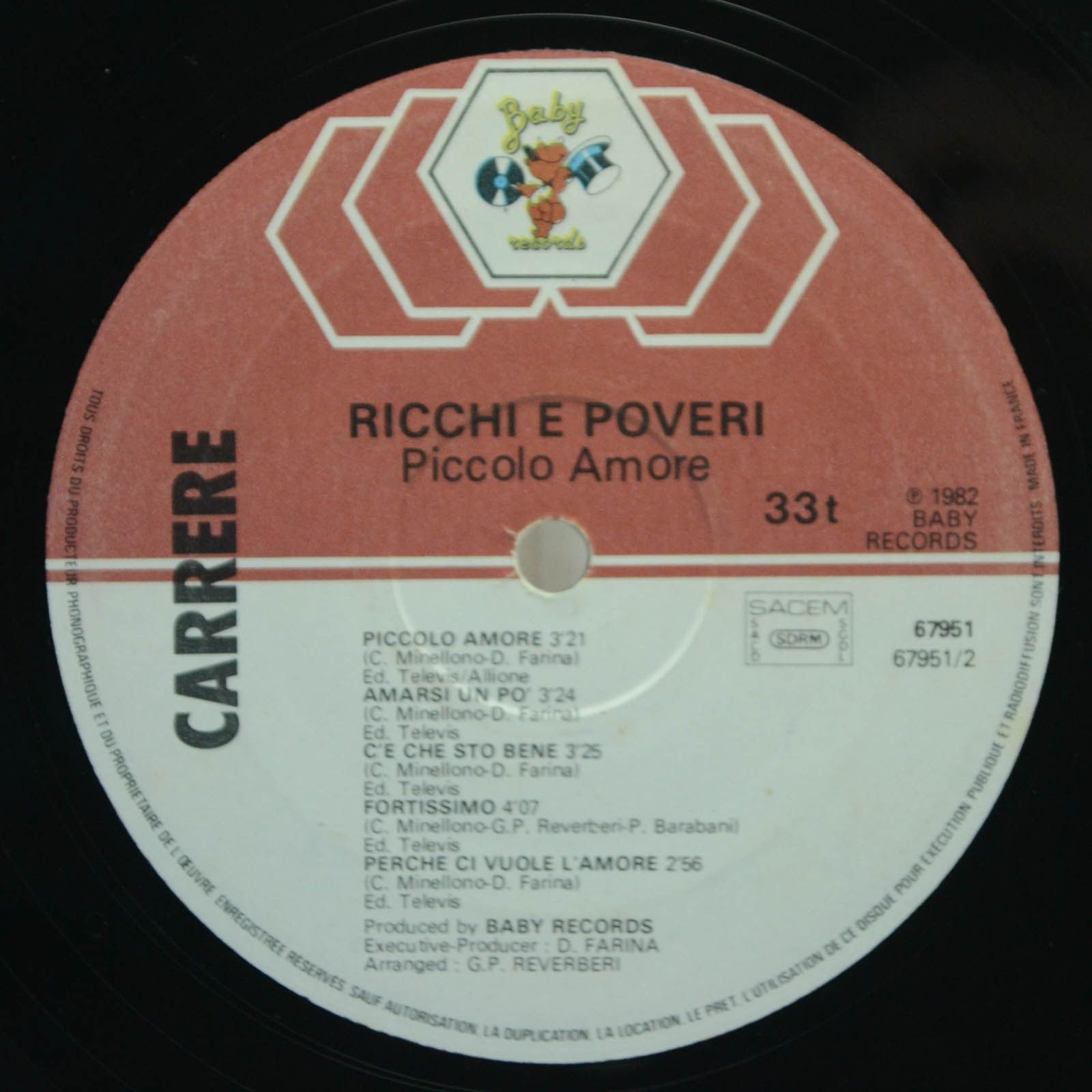 Ricchi & Poveri — Piccolo Amore, 1982