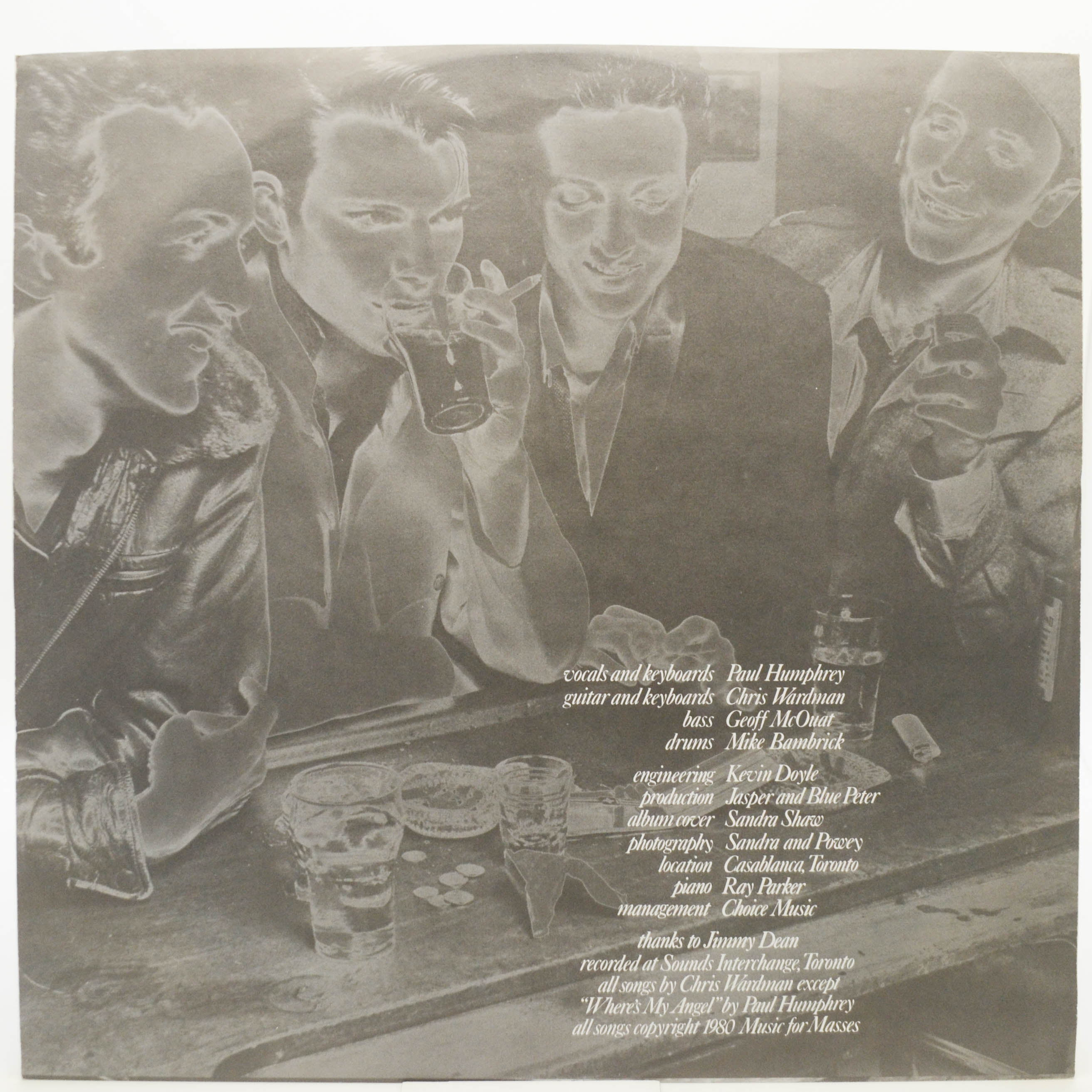 Blue Peter — Radio Silence (1-st, Canada), 1980