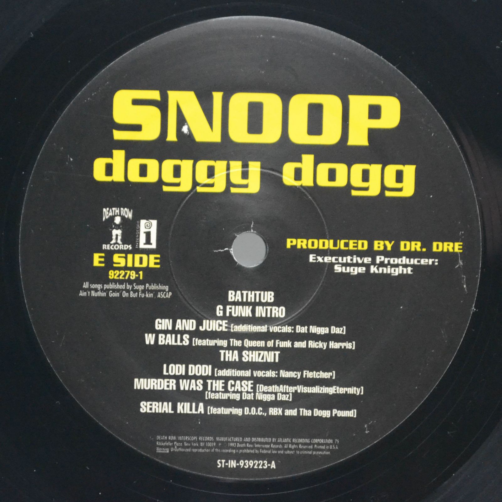 Snoop Dogg — Doggystyle (USA), 1993