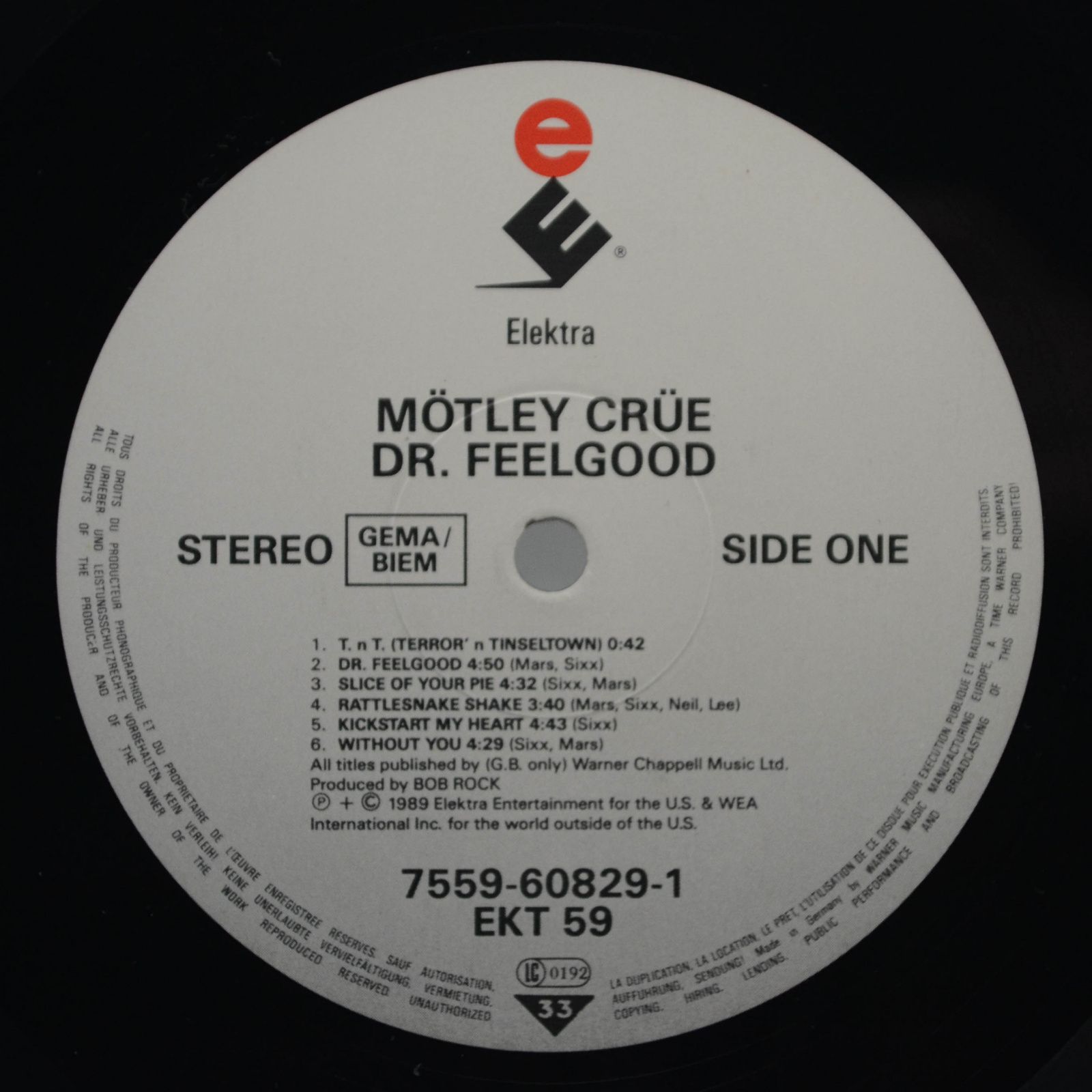 Mötley Crüe — Dr. Feelgood, 1989
