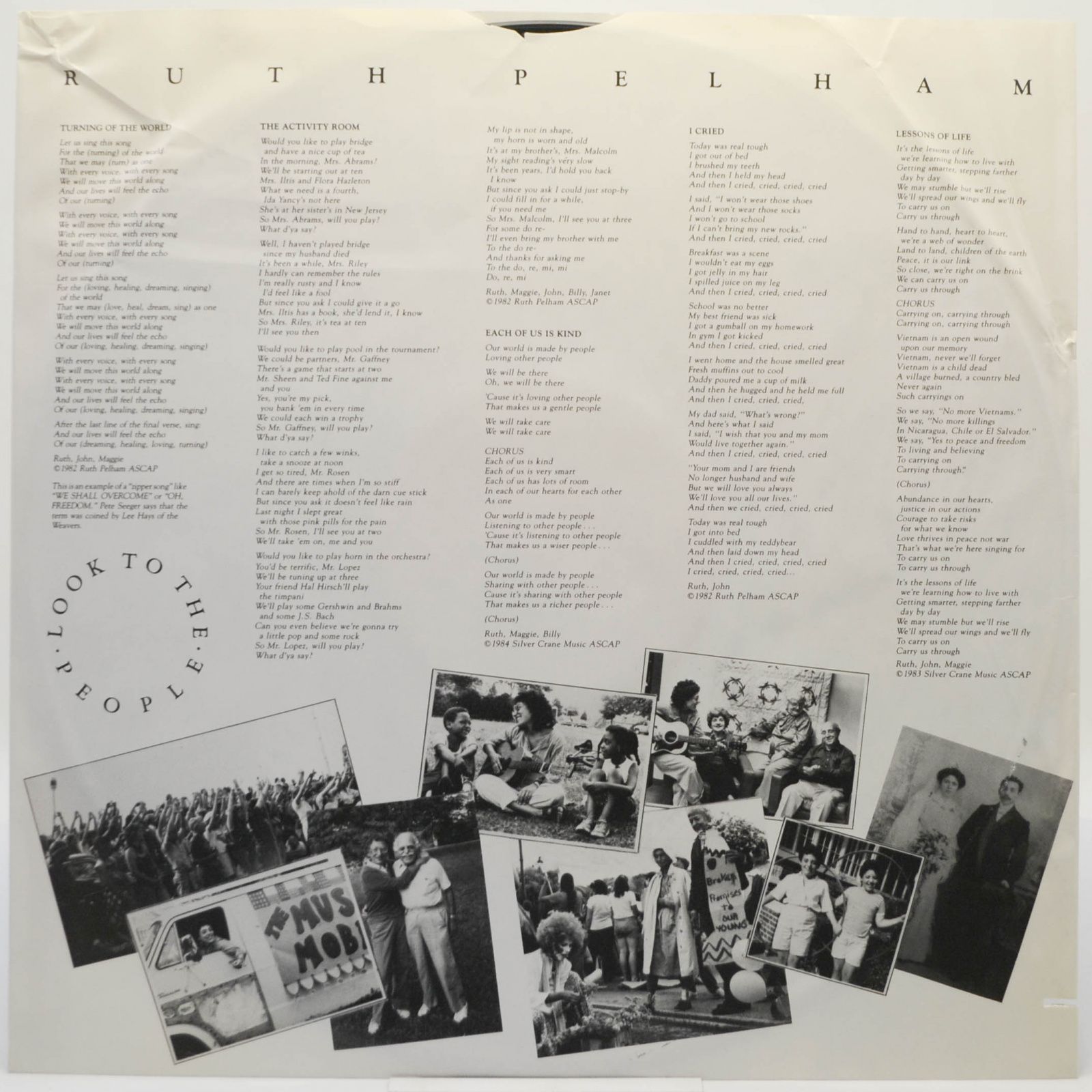 Ruth Pelham — Look To The People, 1986