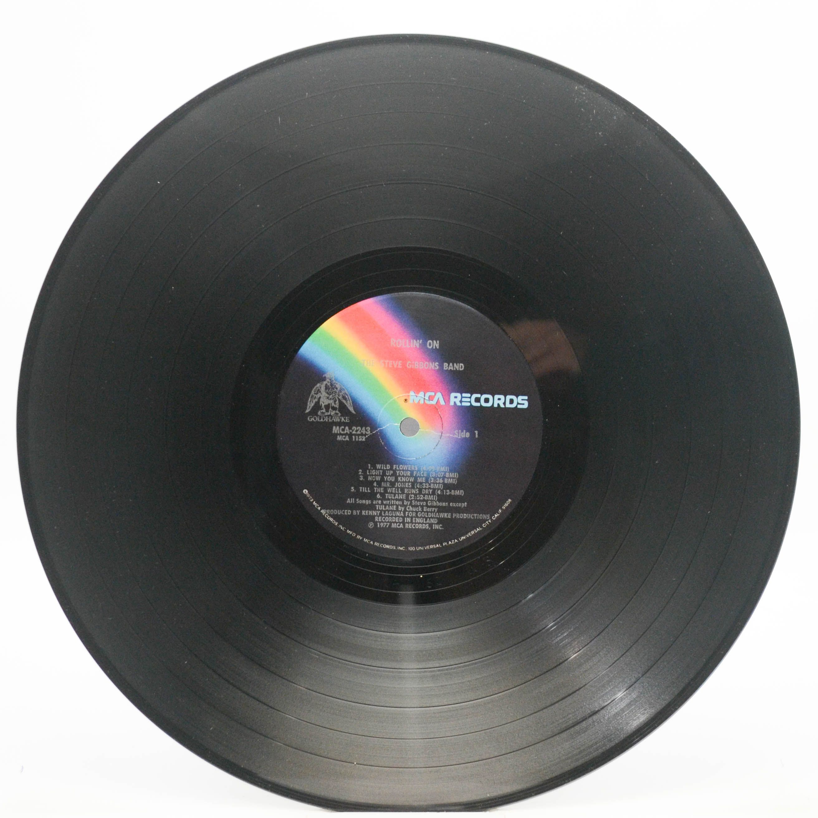 Steve Gibbons Band — Rollin' On (USA), 1977
