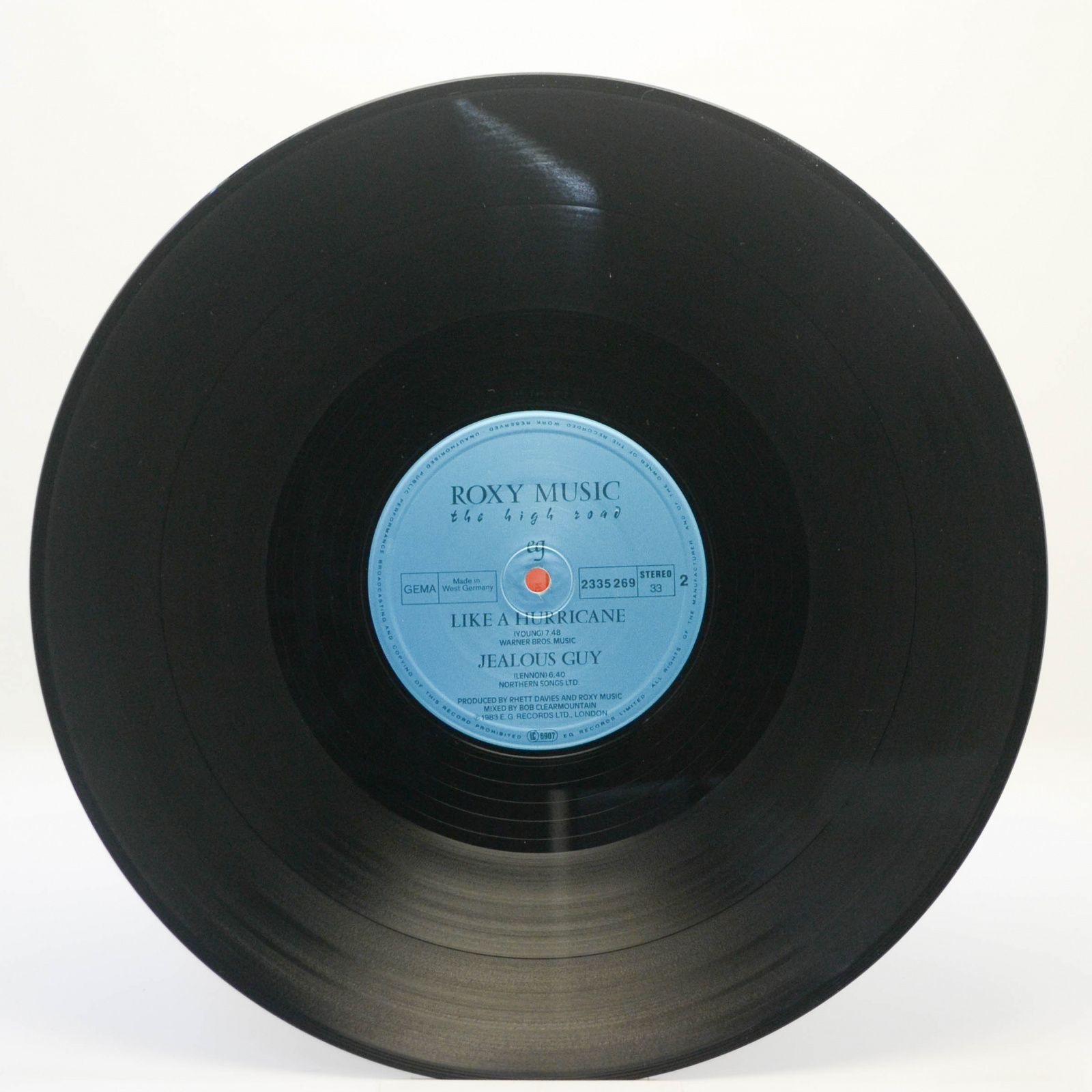 Roxy Music — The High Road, 1983