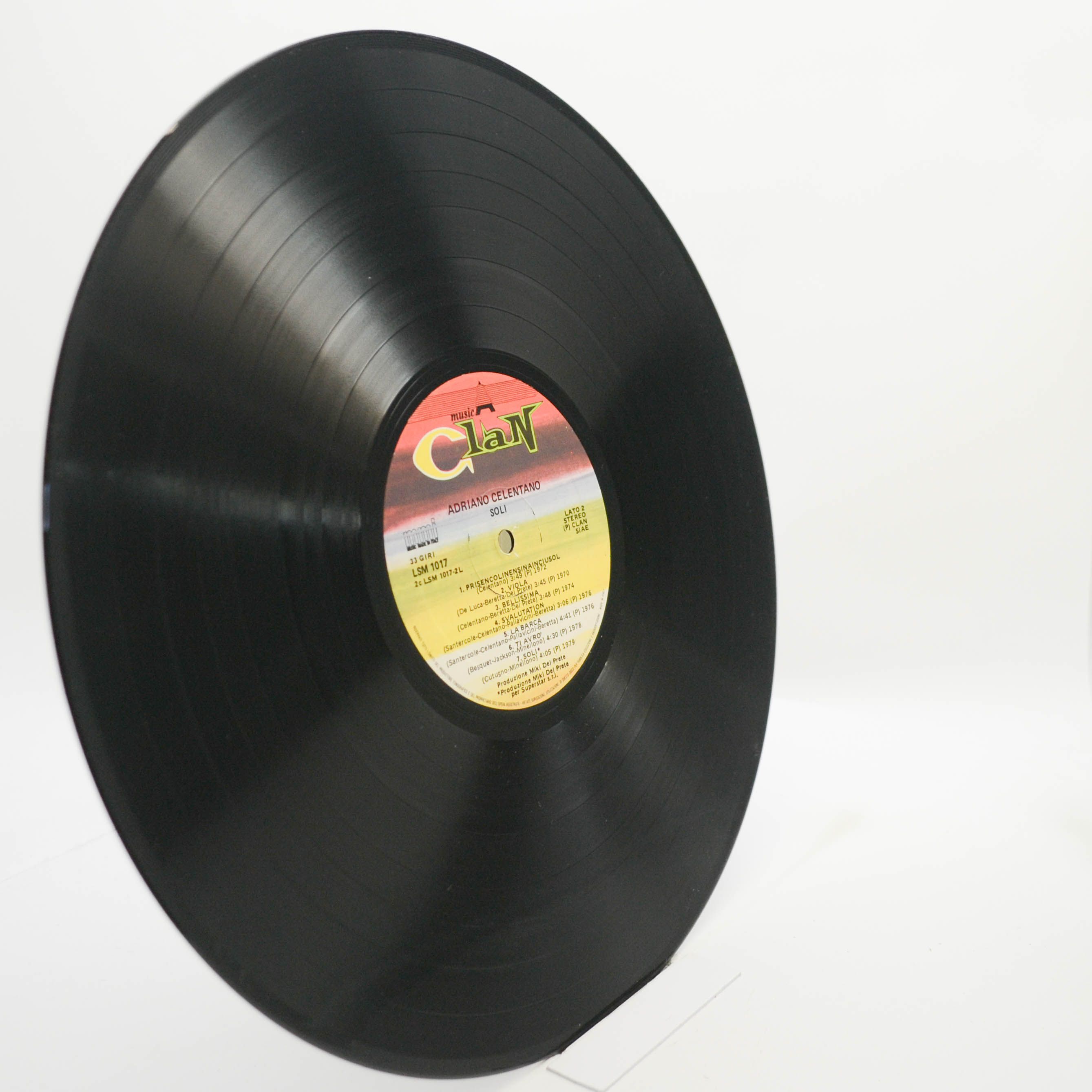 Adriano Celentano — Soli (Italy, Clan), 1984