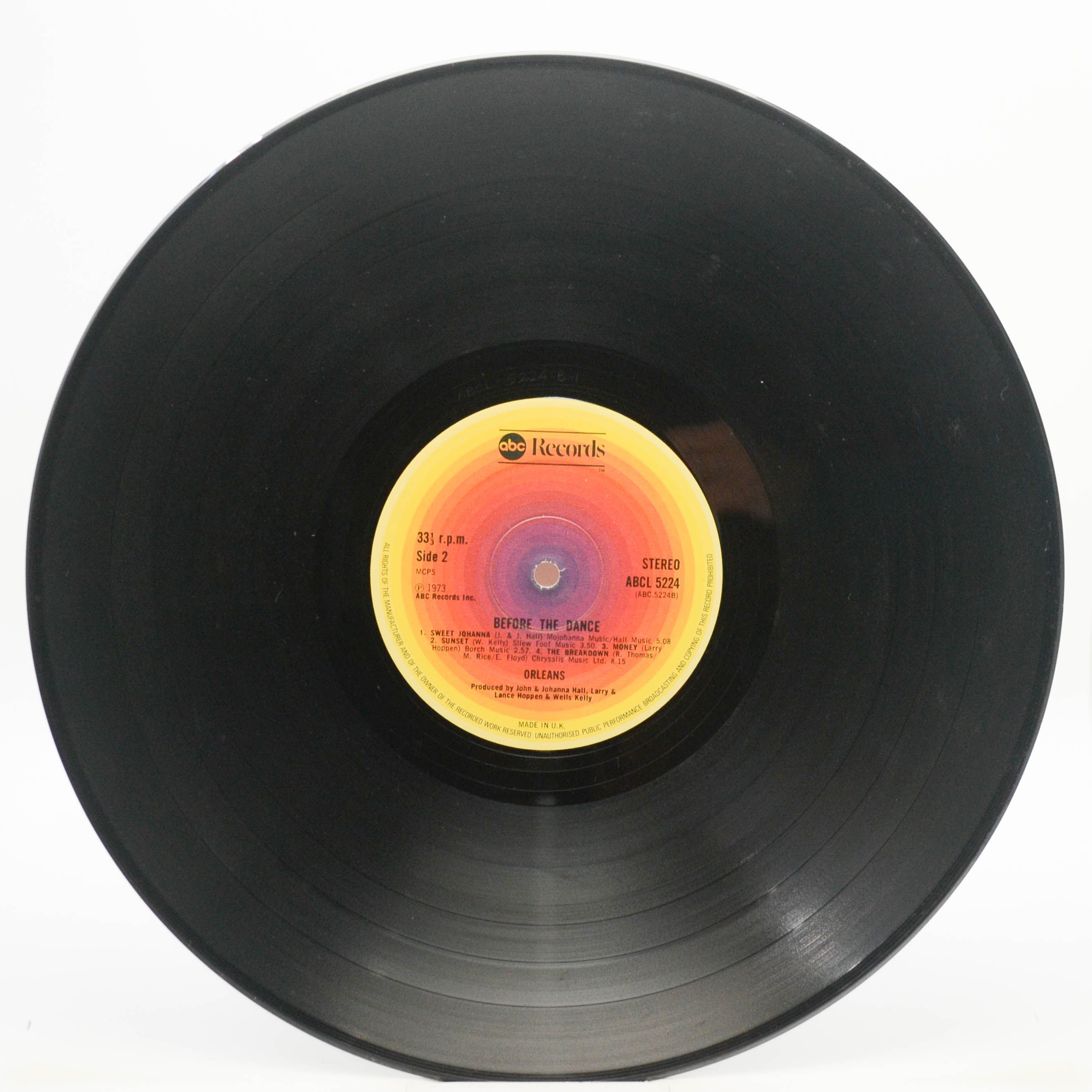 Orleans — Before The Dance (UK), 1977