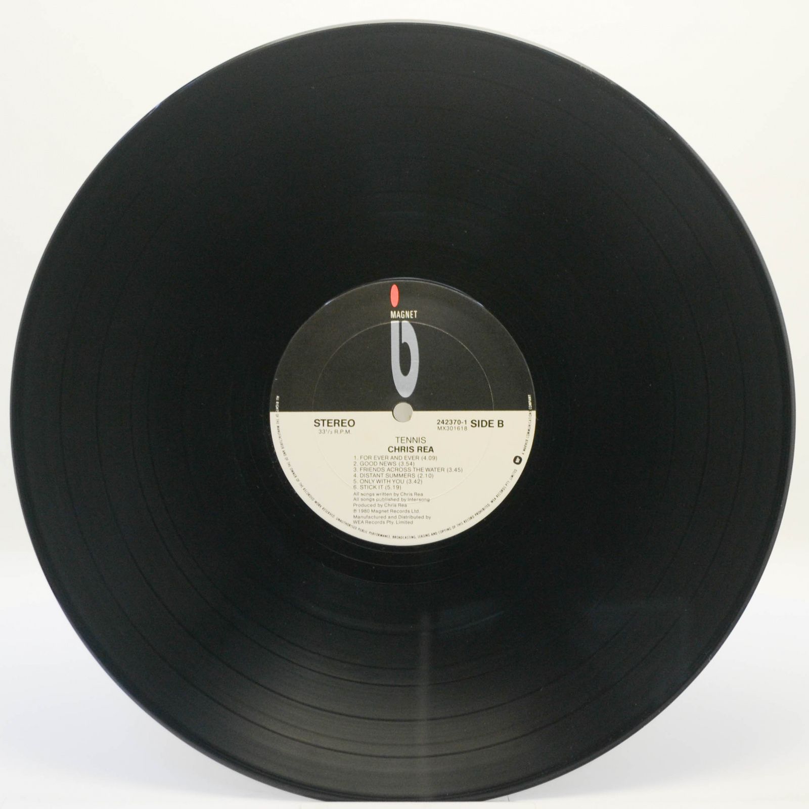 Chris Rea — Tennis, 1980