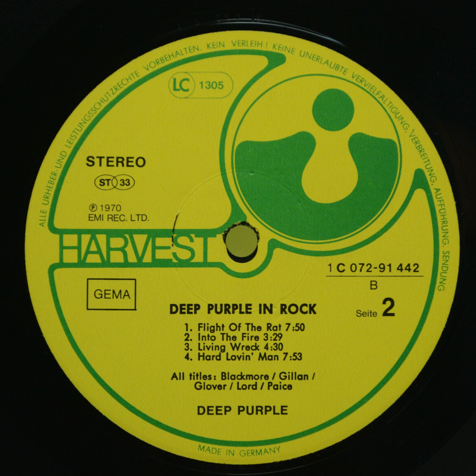 Deep Purple — In Rock, 1970