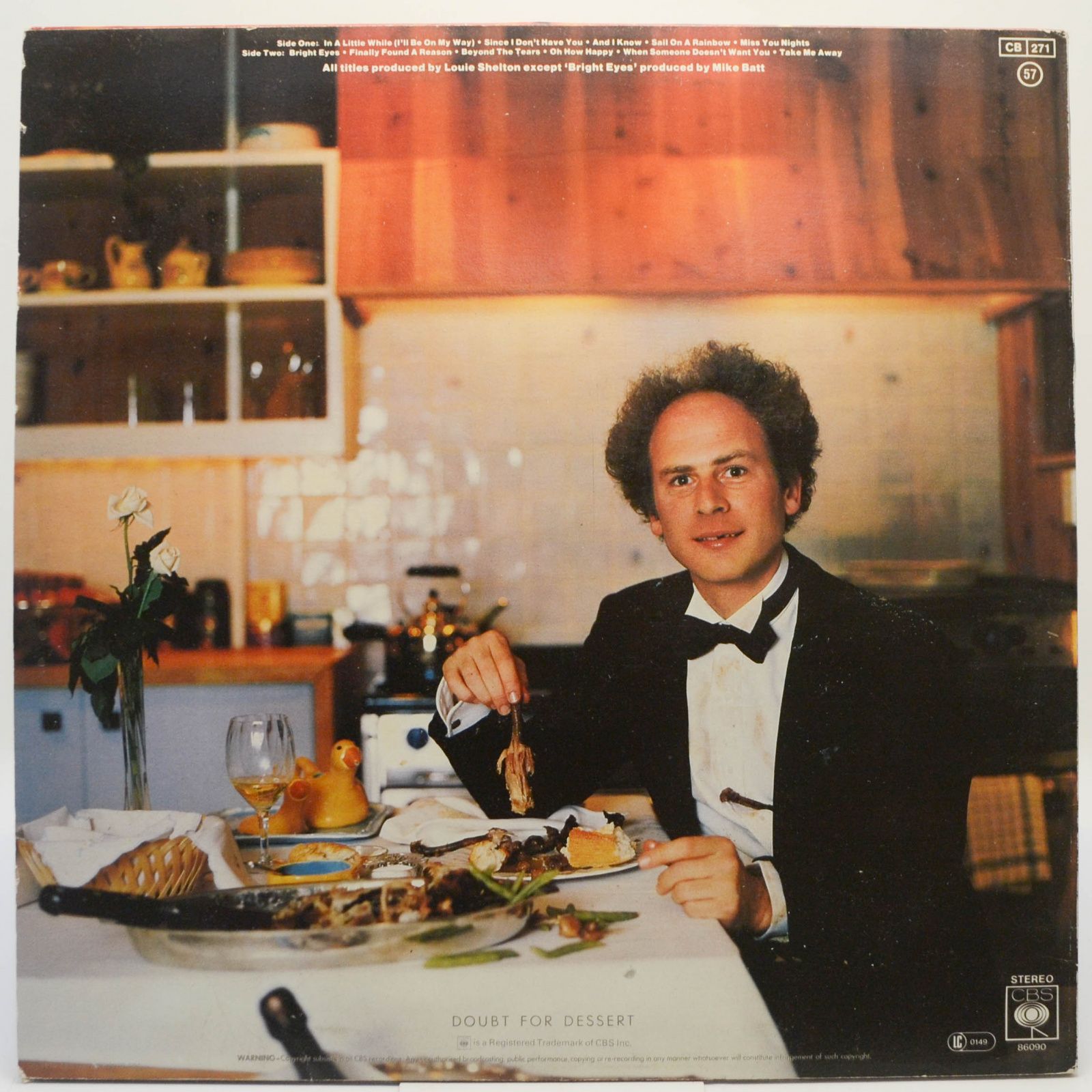 Art Garfunkel — Fate For Breakfast, 1979