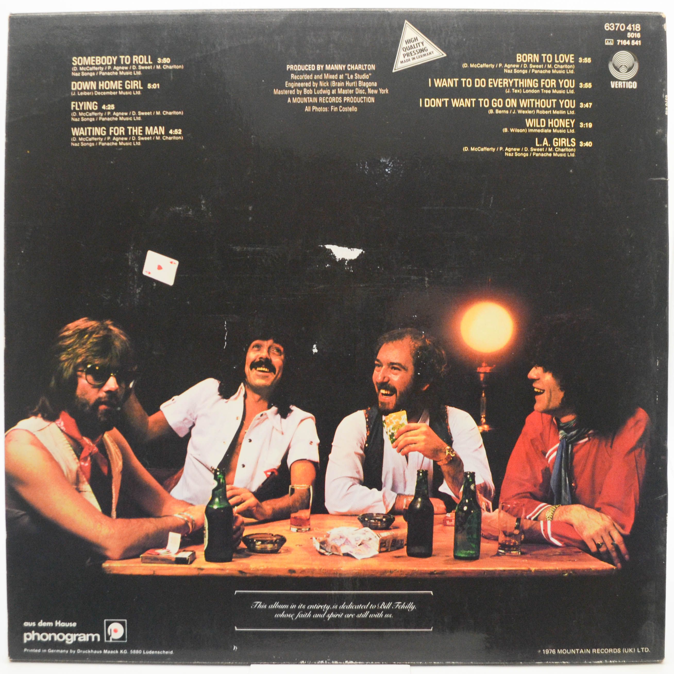 Nazareth — Play 'N' The Game, 1976