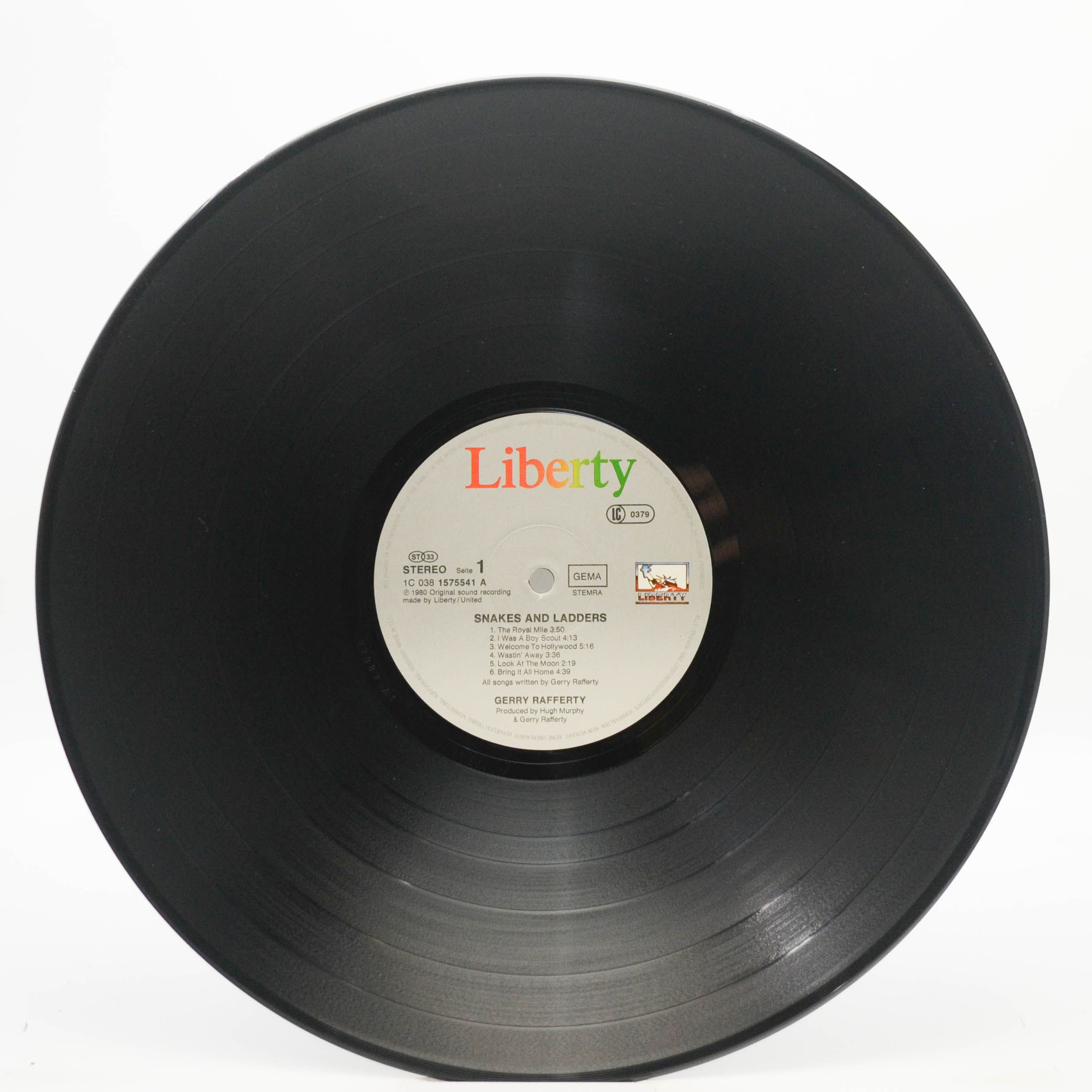 Gerry Rafferty — Snakes And Ladders, 1980