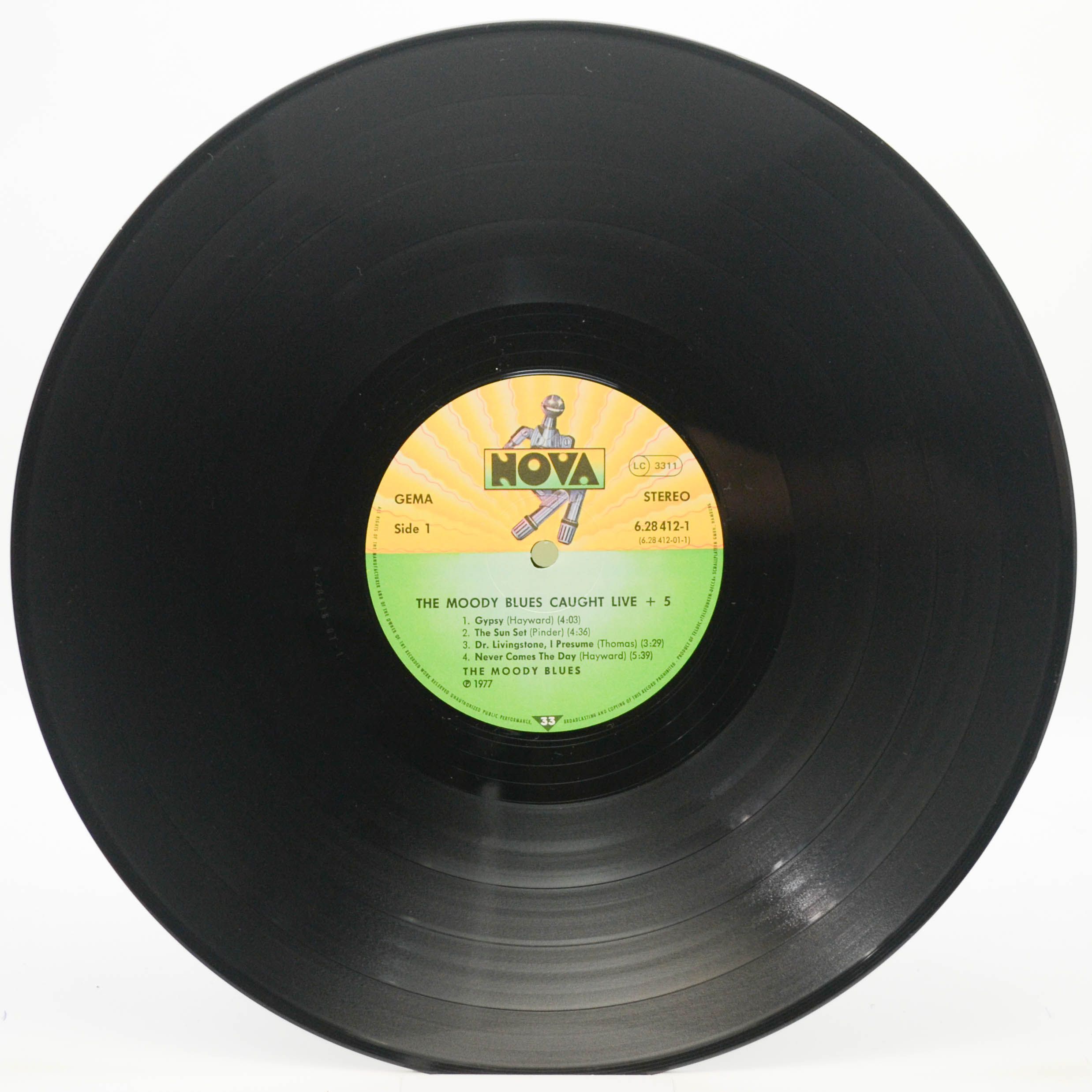 Moody Blues — Caught Live +5 (2LP), 1977