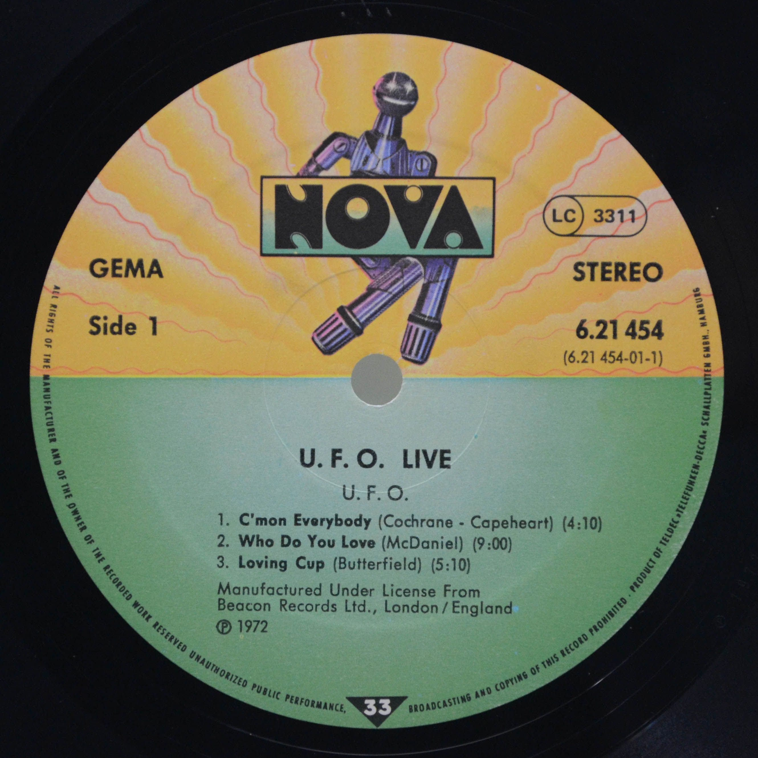 UFO — Live, 1971