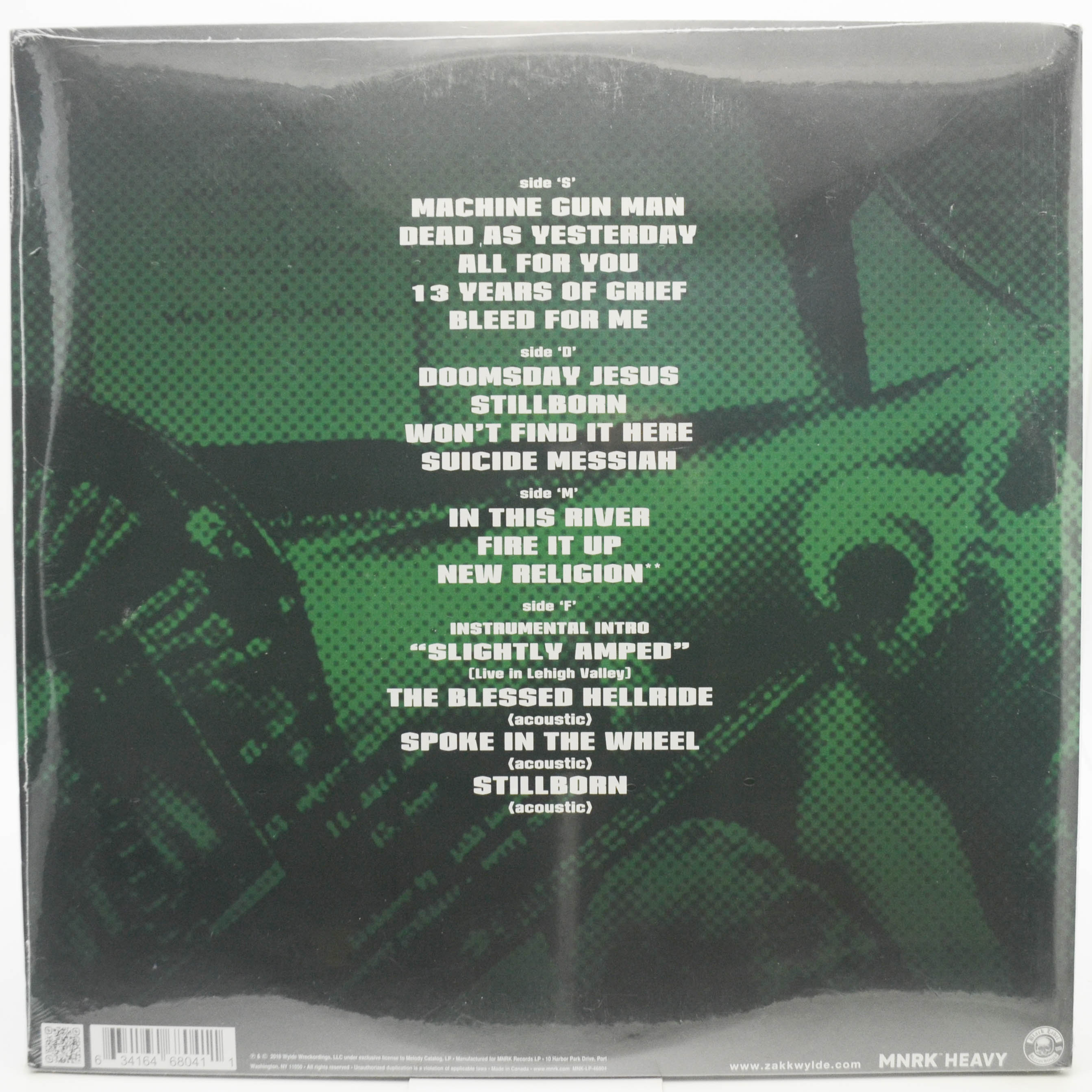 Black Label Society — Skullage (2LP), 2009