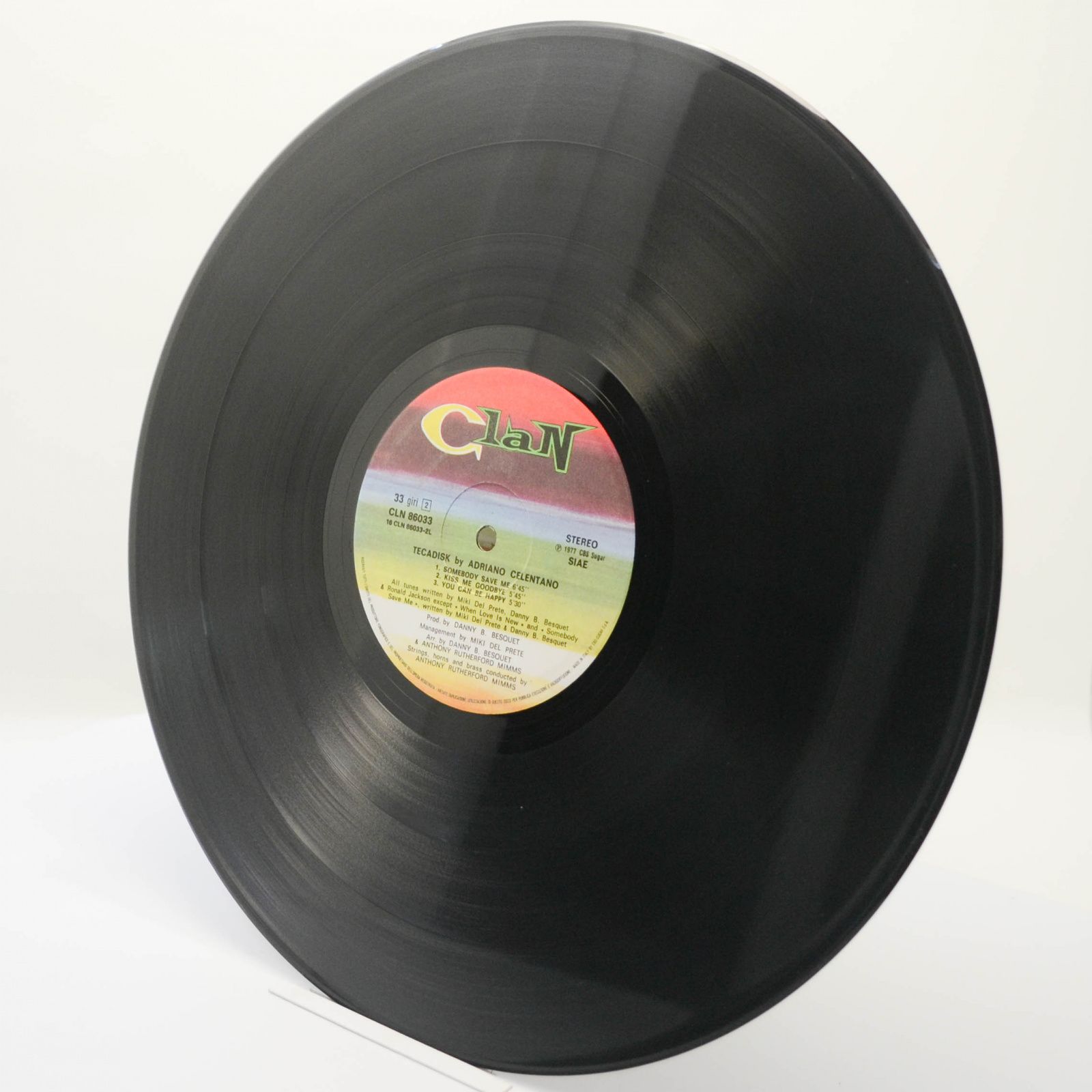 Adriano Celentano — Tecadisk, 1977