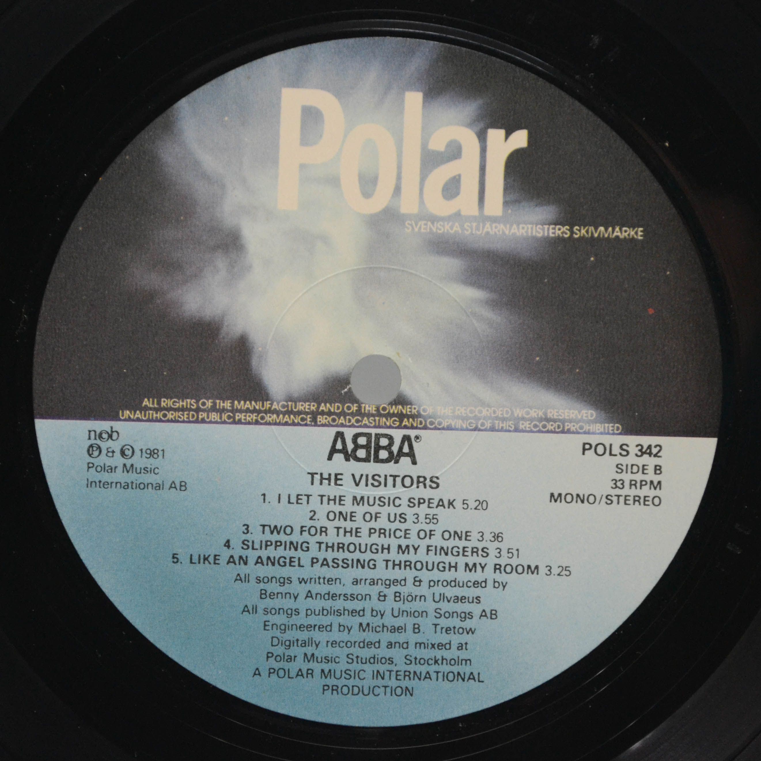 ABBA — The Visitors (1-st, Sweden), 1981