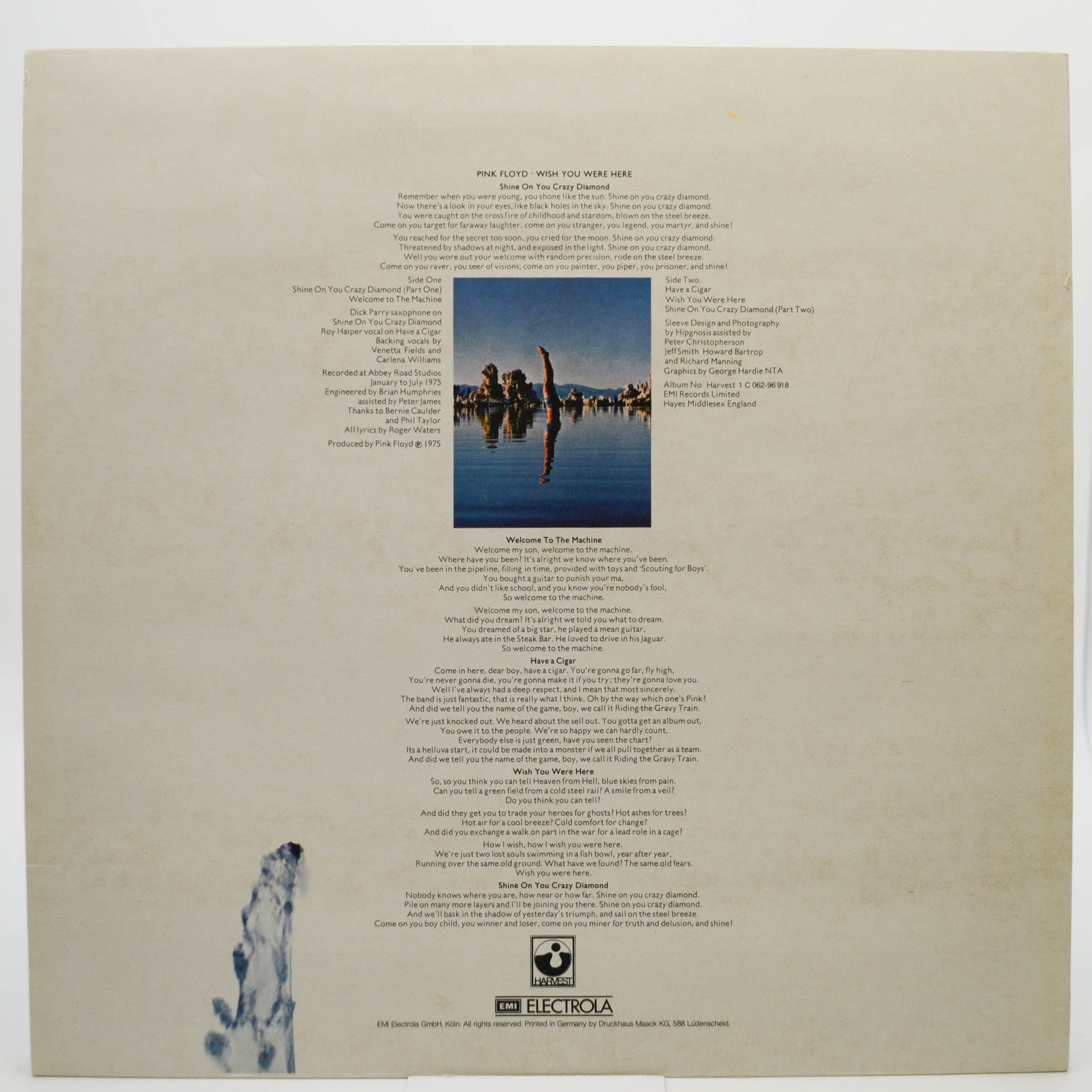 Pink Floyd — Wish You Were Here, 1975