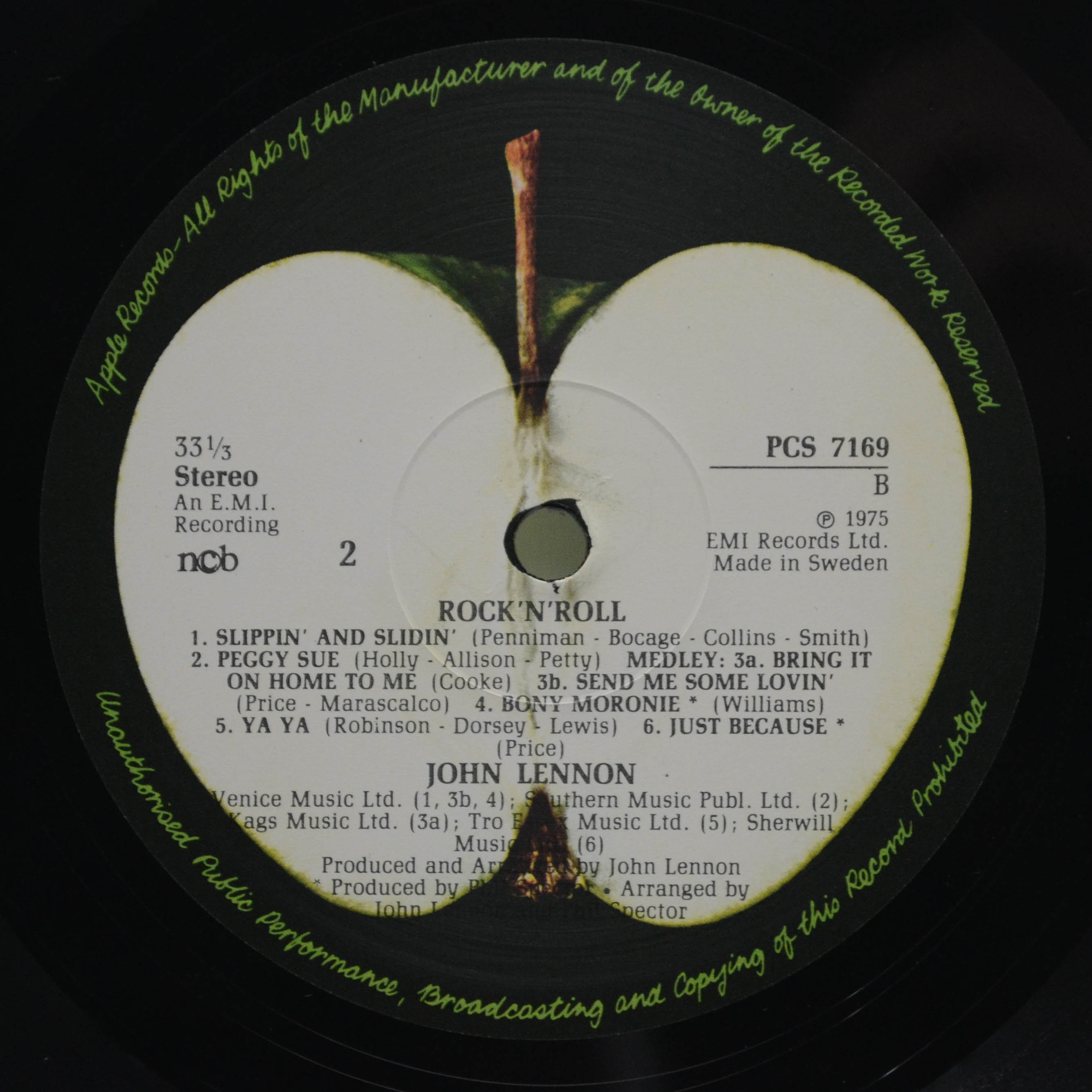 John Lennon — Rock 'N' Roll, 1975