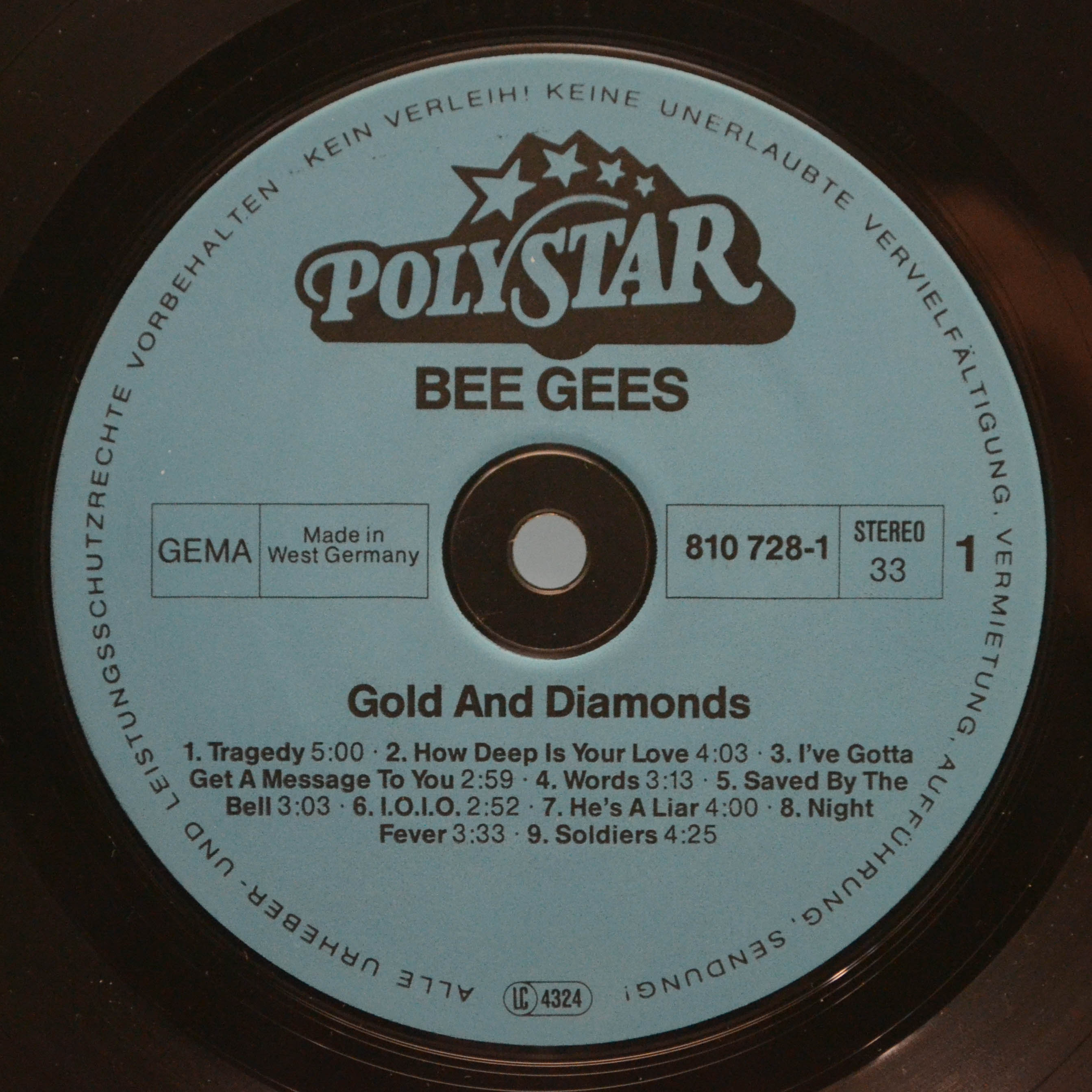 Bee Gees — Gold & Diamonds, 1983