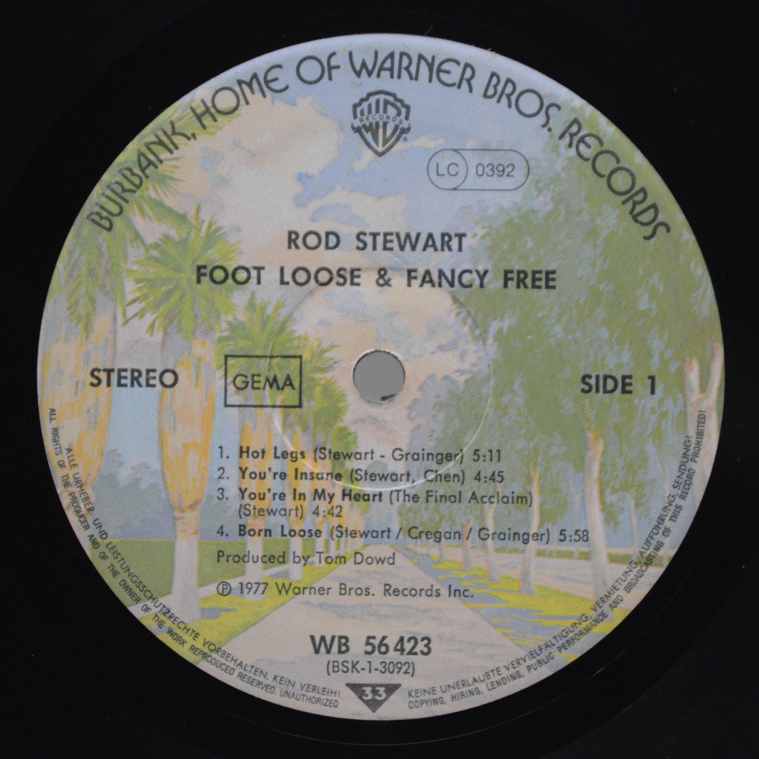Rod Stewart — Foot Loose & Fancy Free, 1977
