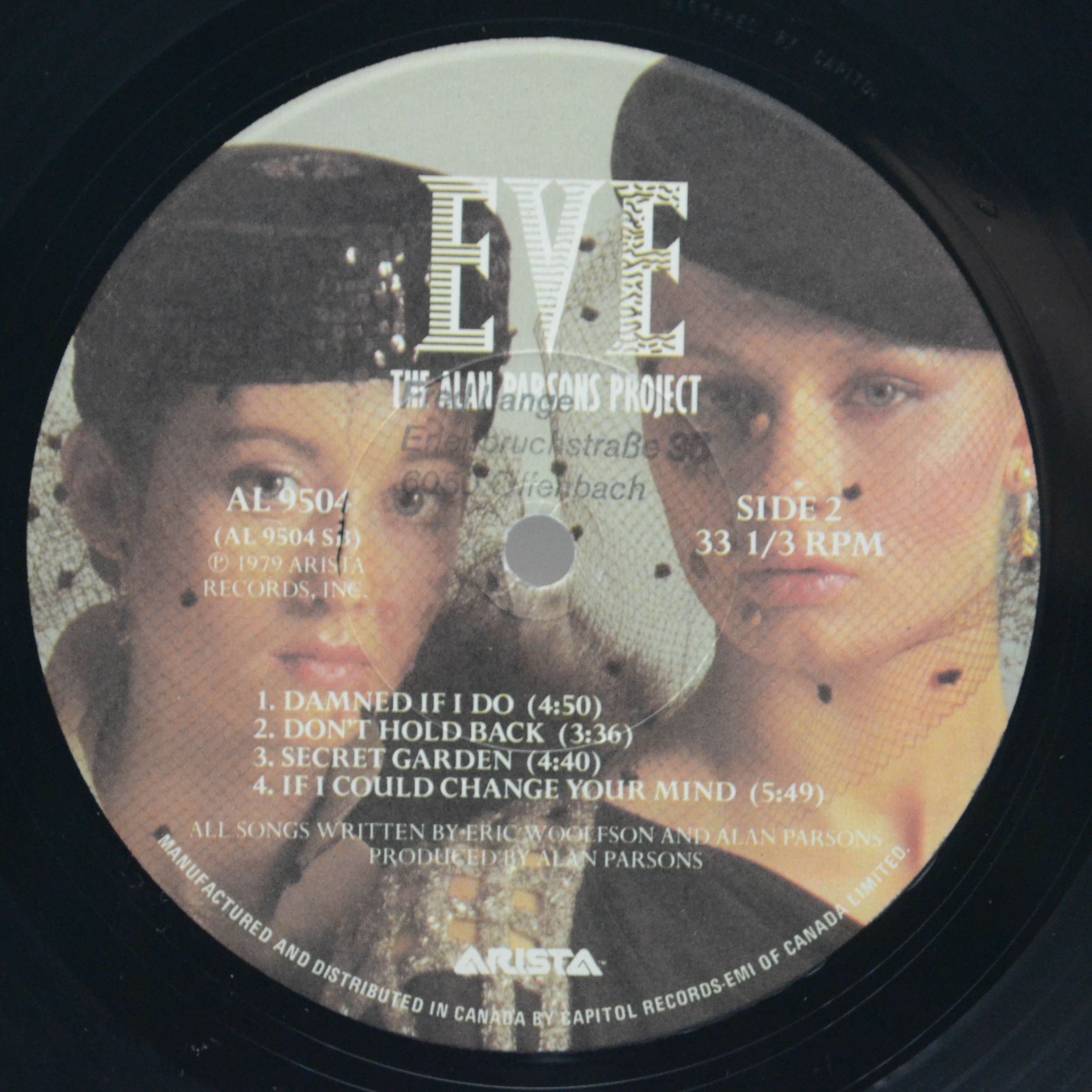 Alan Parsons Project — Eve, 1979