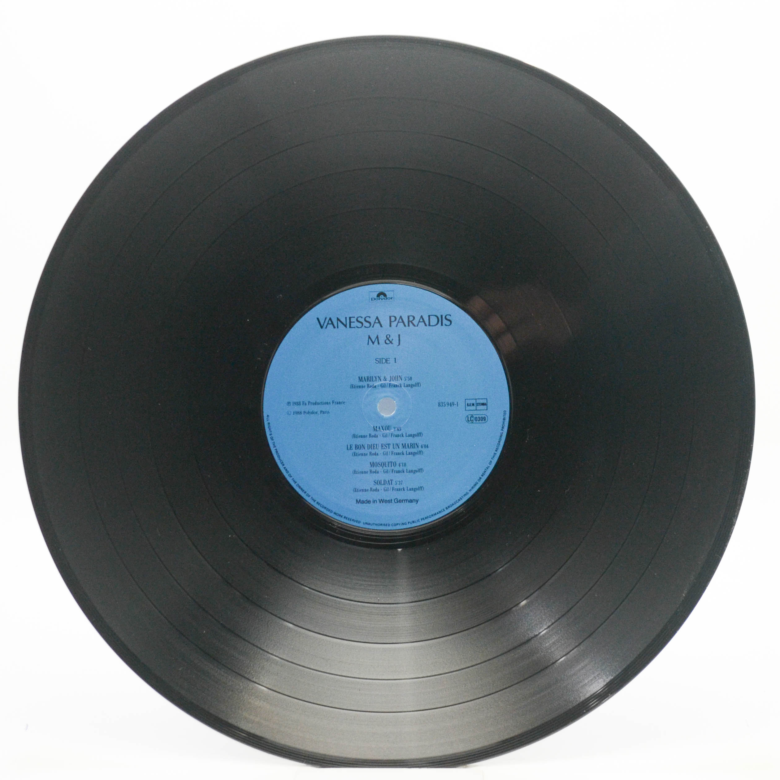 Vanessa Paradis — M & J, 1988