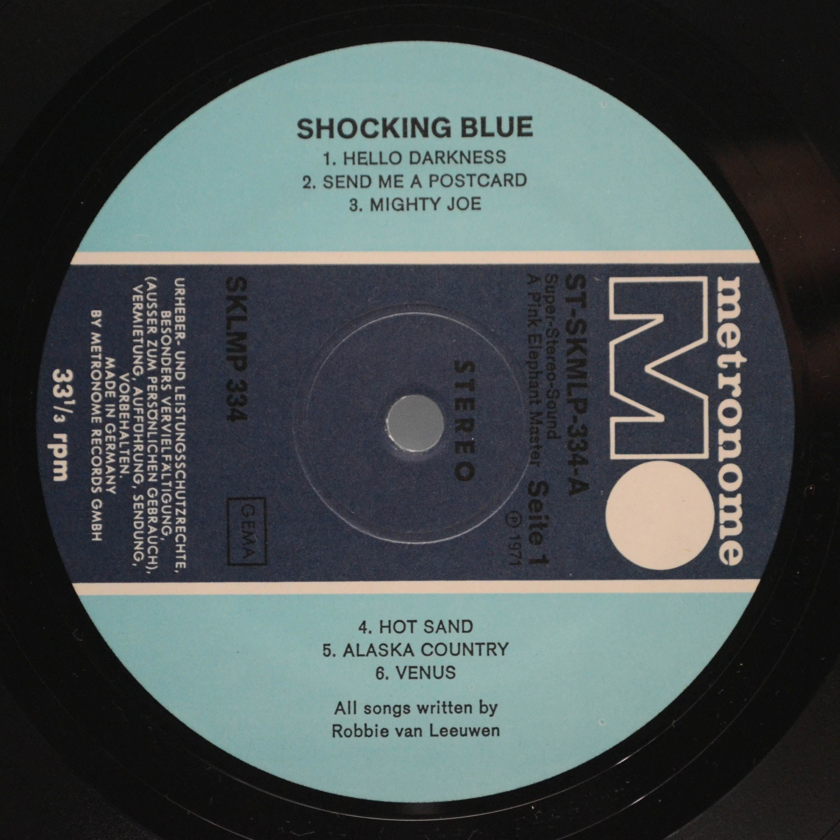 Shocking Blue — Shocking Blue, 1970