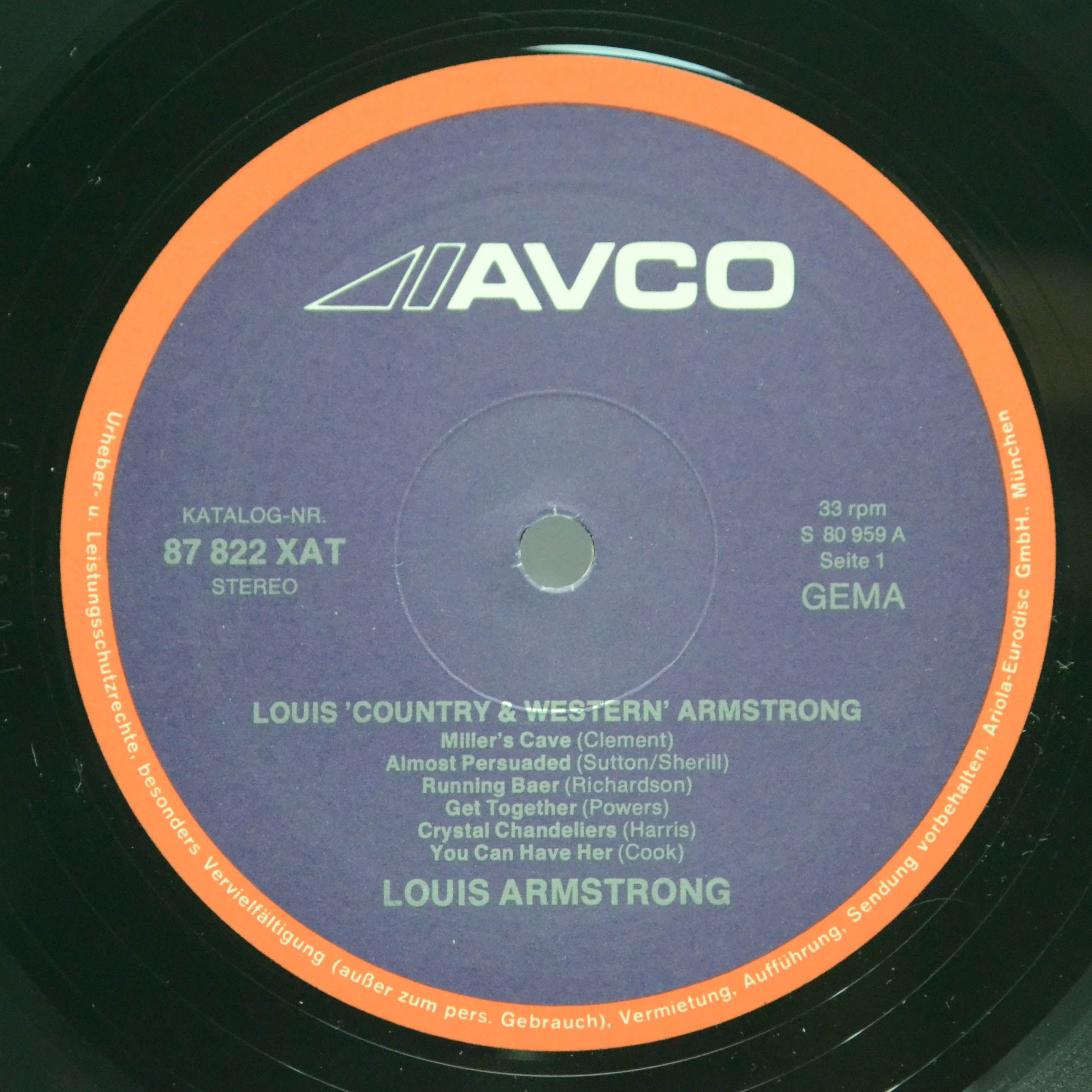 Louis Armstrong — Louis "Country & Western" Armstrong, 1970
