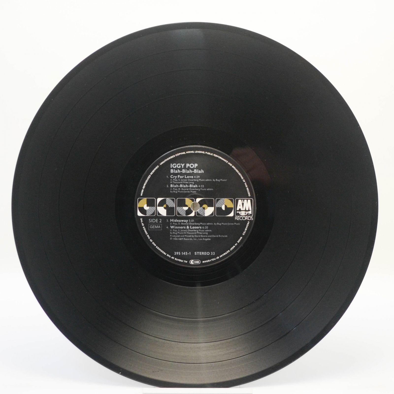 Iggy Pop — Blah-Blah-Blah, 1986