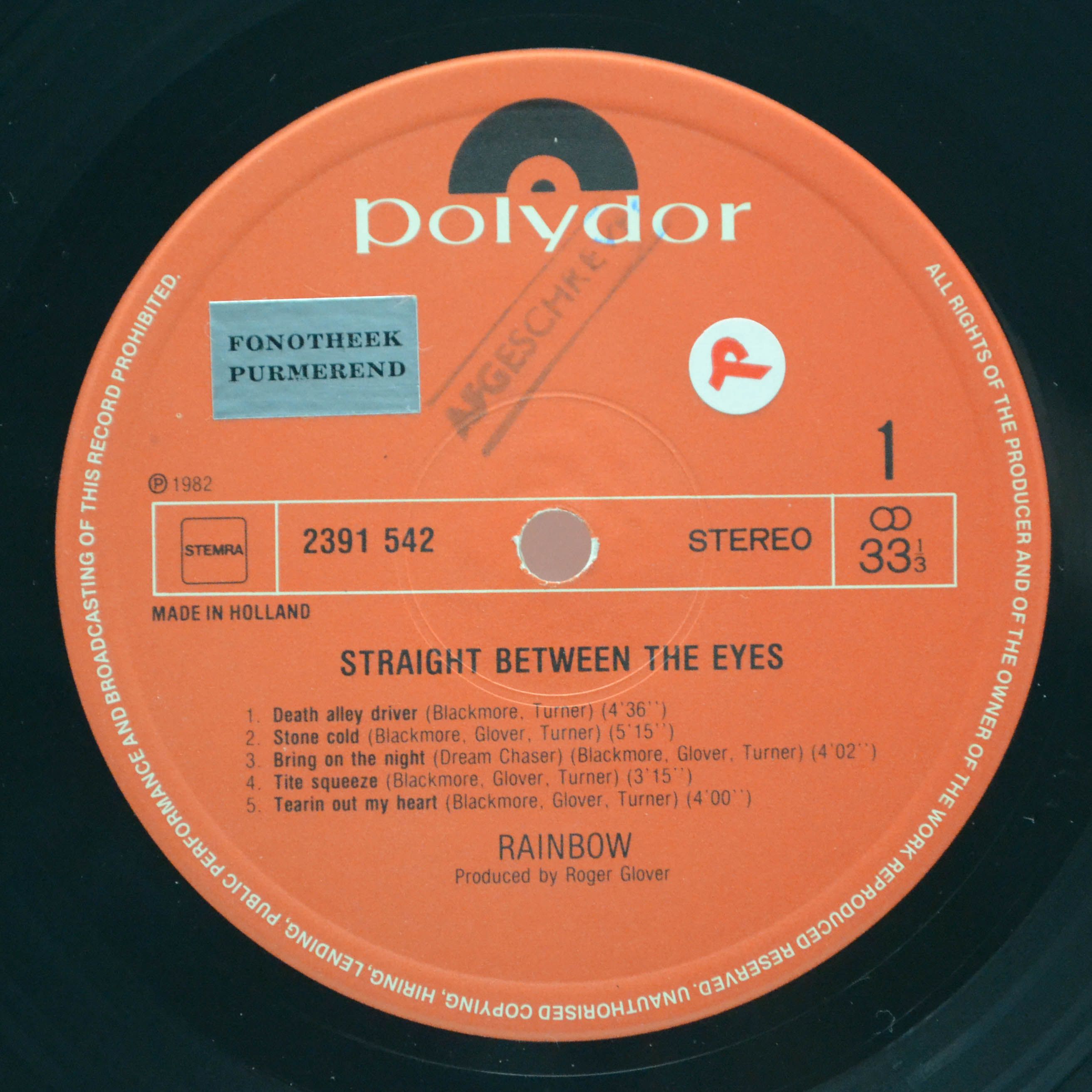 Rainbow — Straight Between The Eyes, 1982