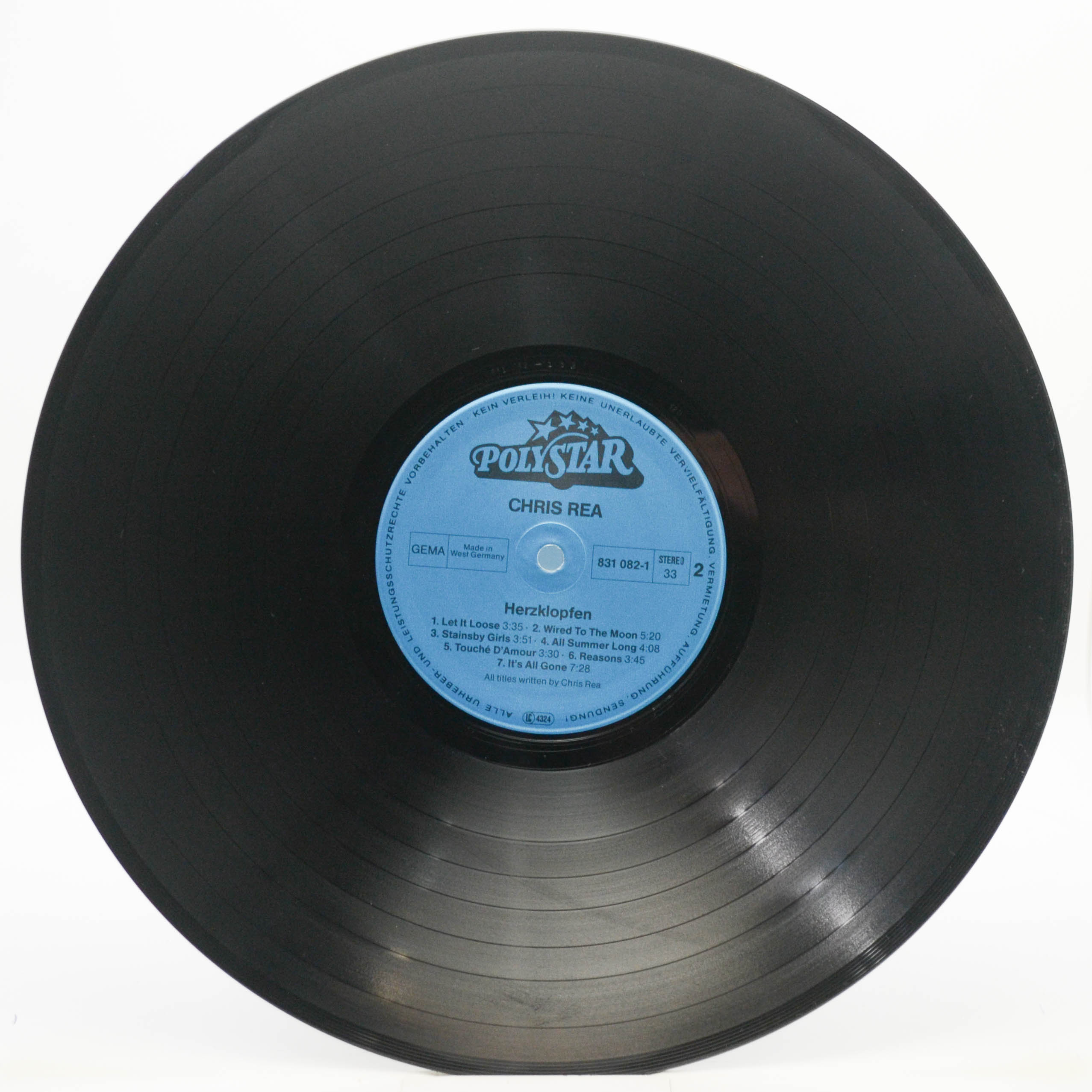 Chris Rea — Herzklopfen, 1986