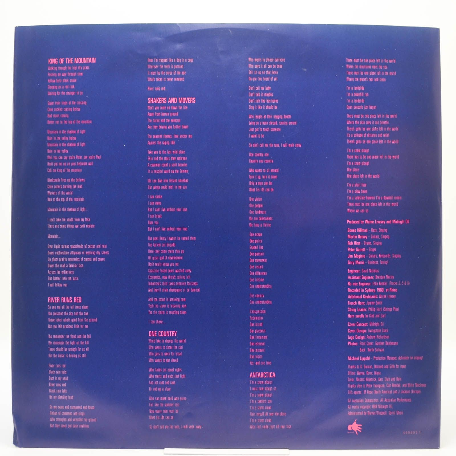 Midnight Oil — Blue Sky Mining, 1990