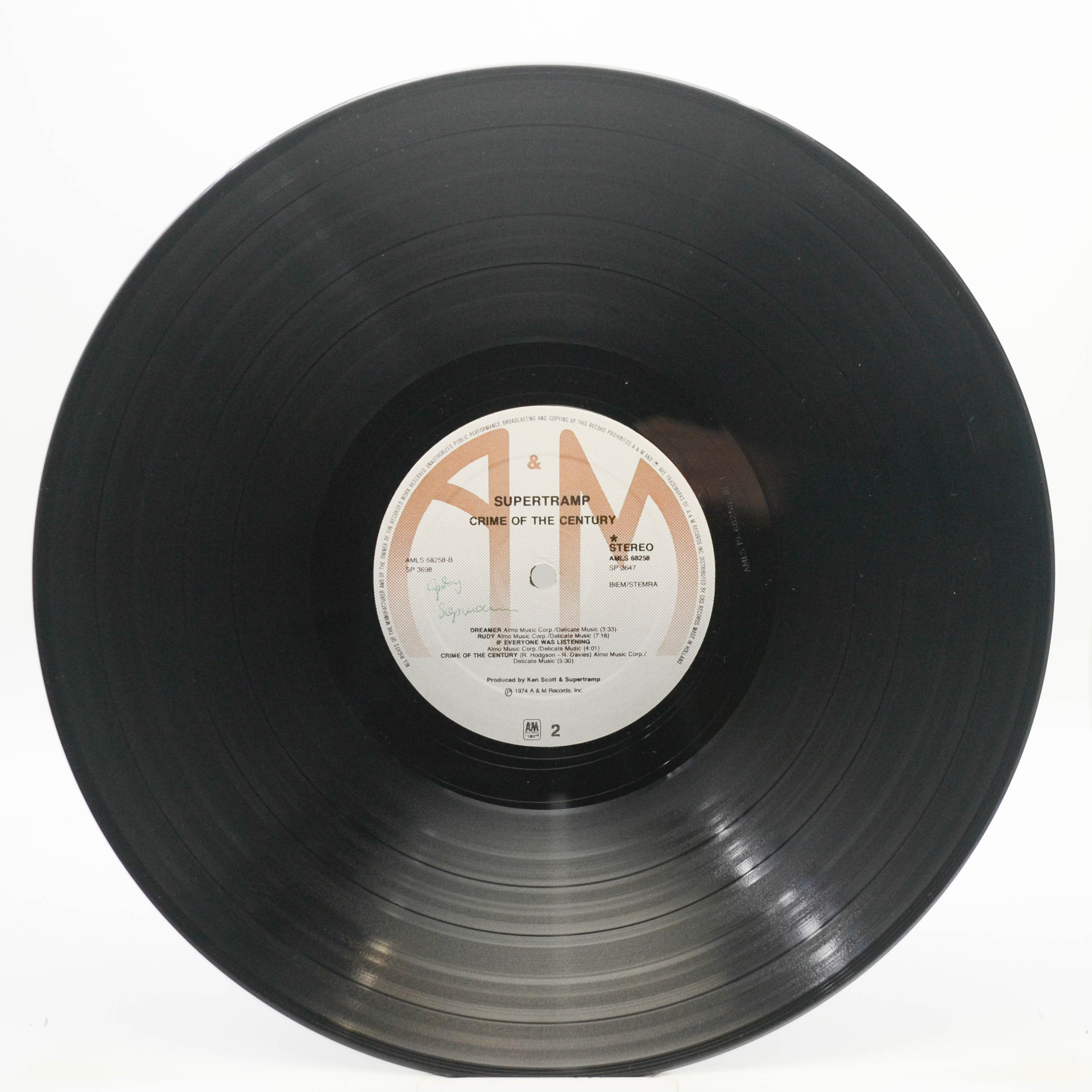 Supertramp — Crime Of The Century, 1974