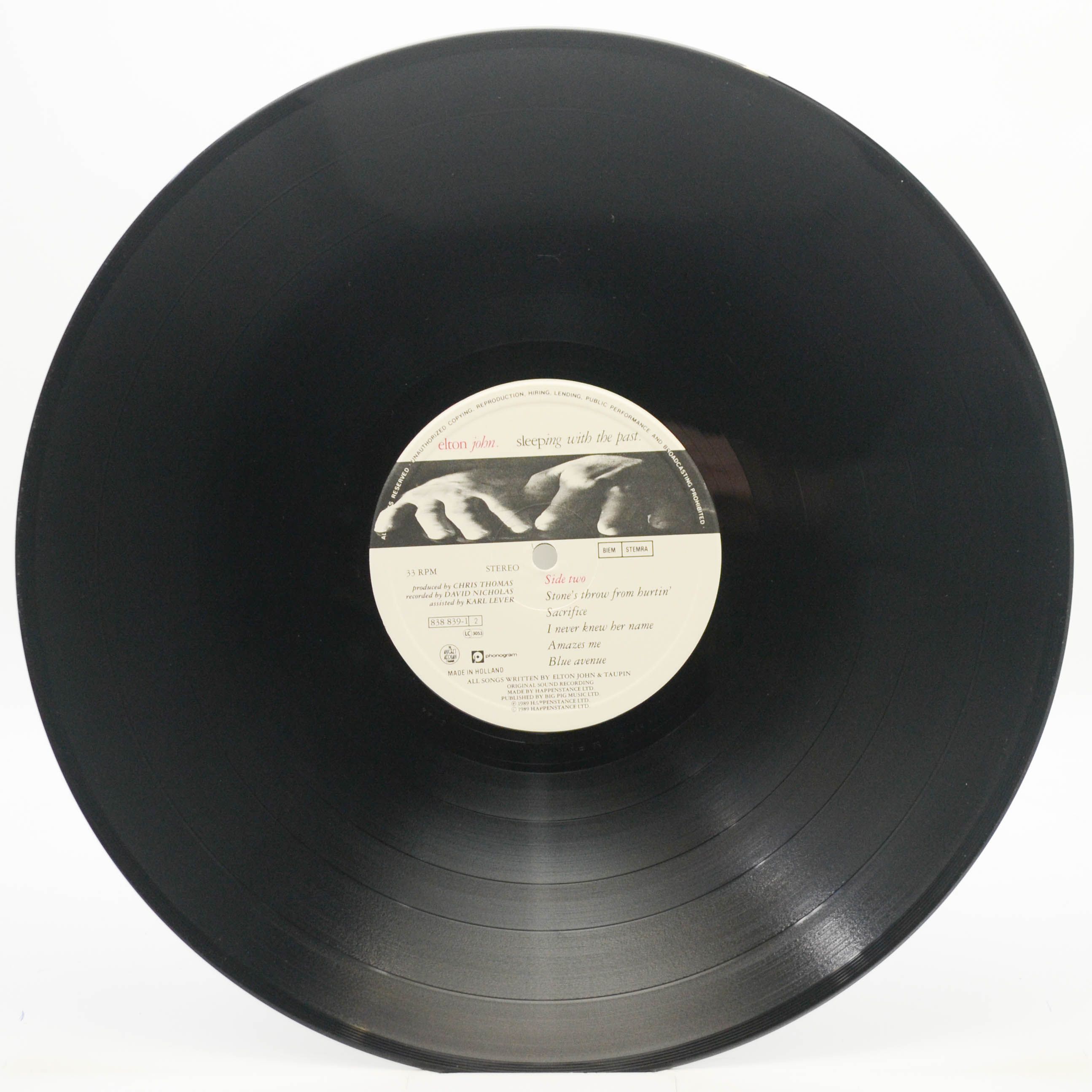 Elton John — Sleeping With The Past, 1989